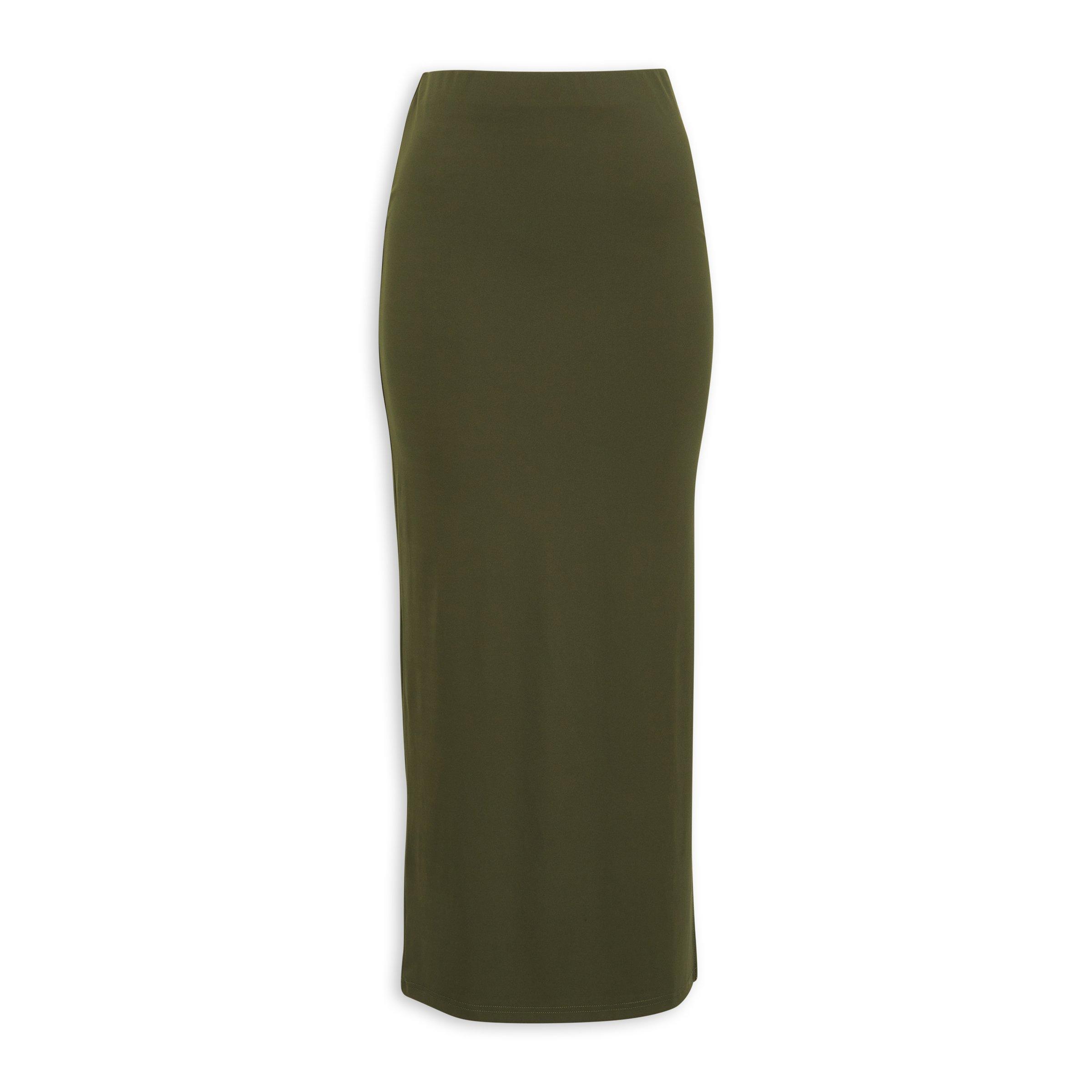 Green Bodycon Skirt (3129131) | Identity