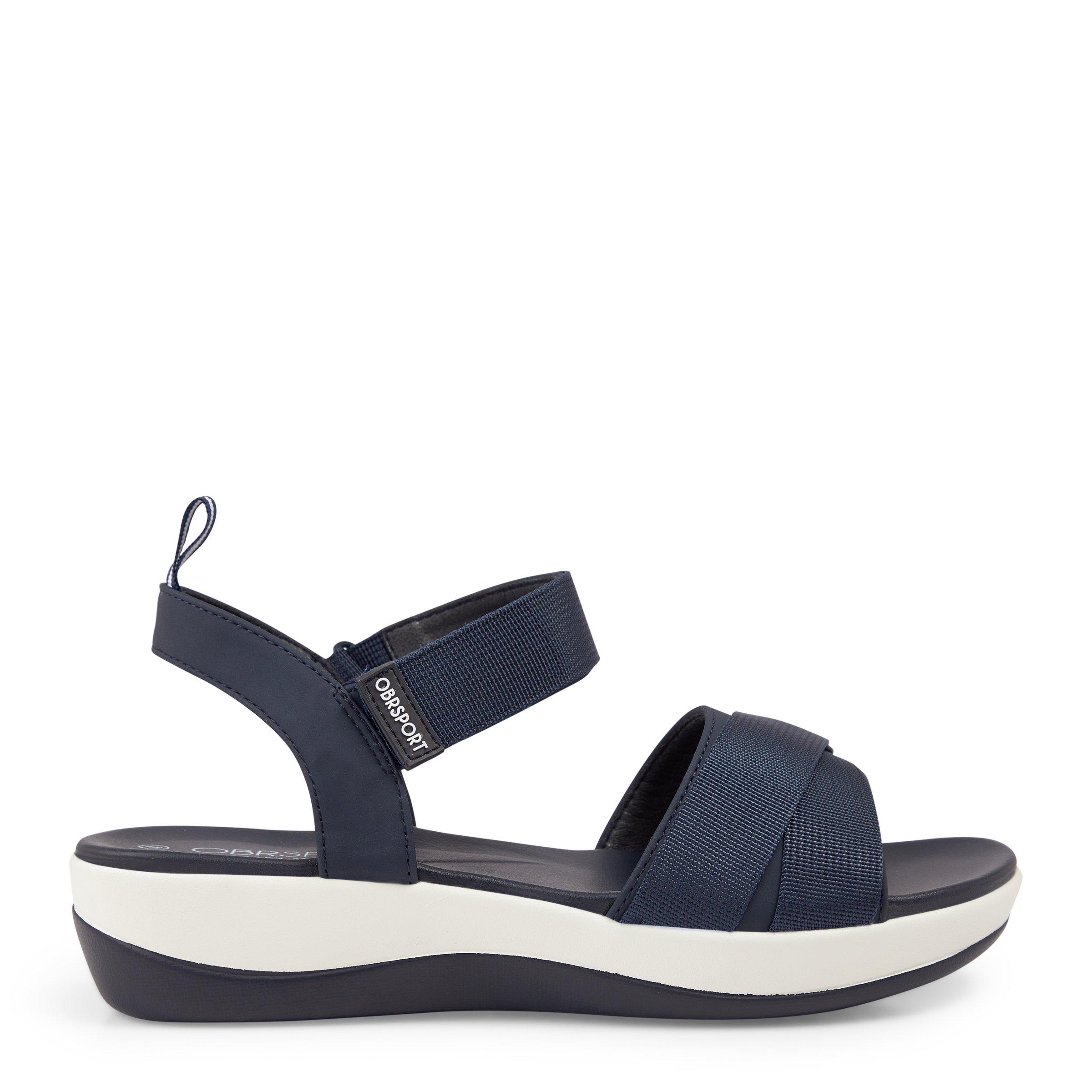 Navy Ankle Strap Sandals (3129477) | OUTBACK RED Sport