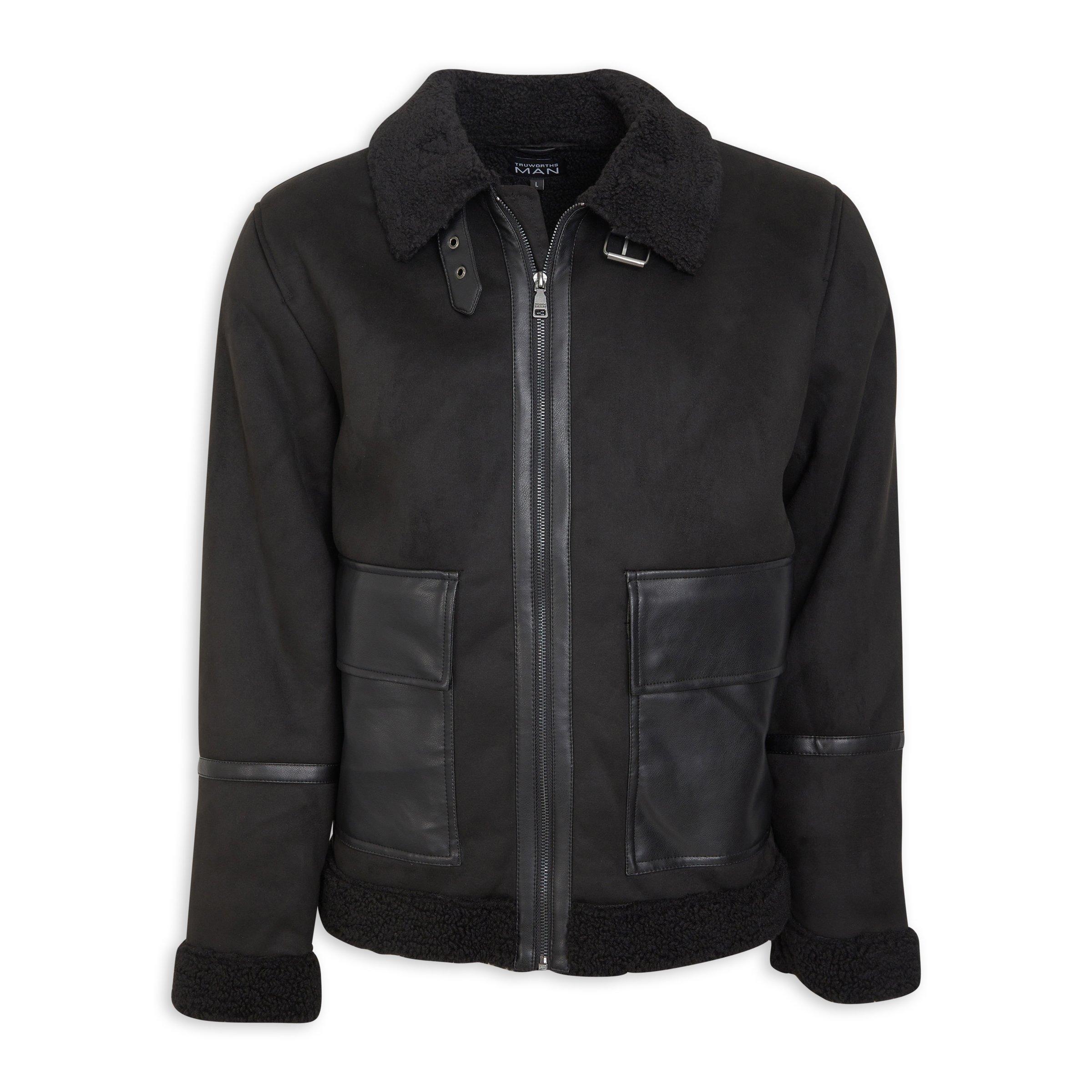 Black Zip Jacket (3129492) | Truworths Man