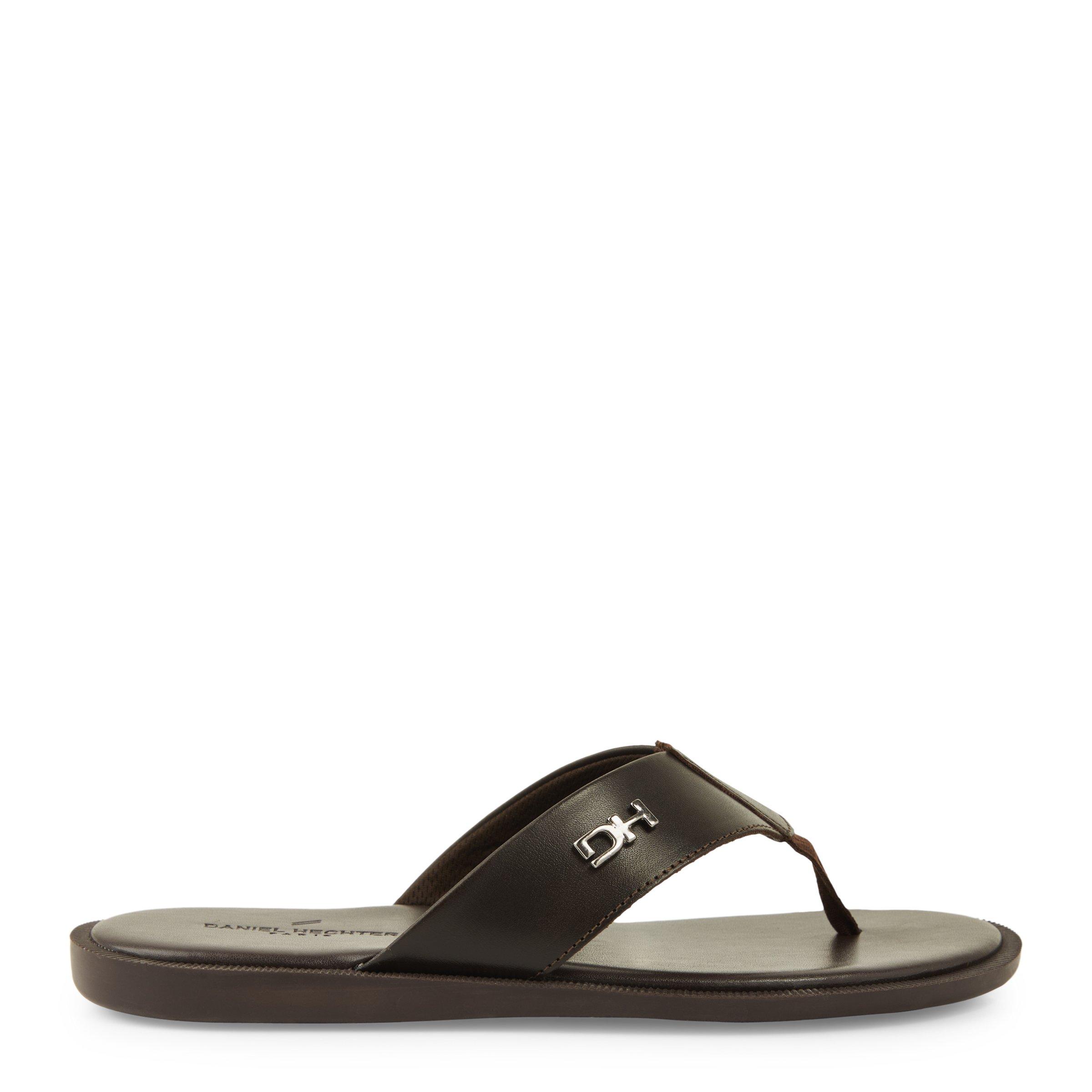 Brown Thong Sandals (3129659) Daniel Hechter