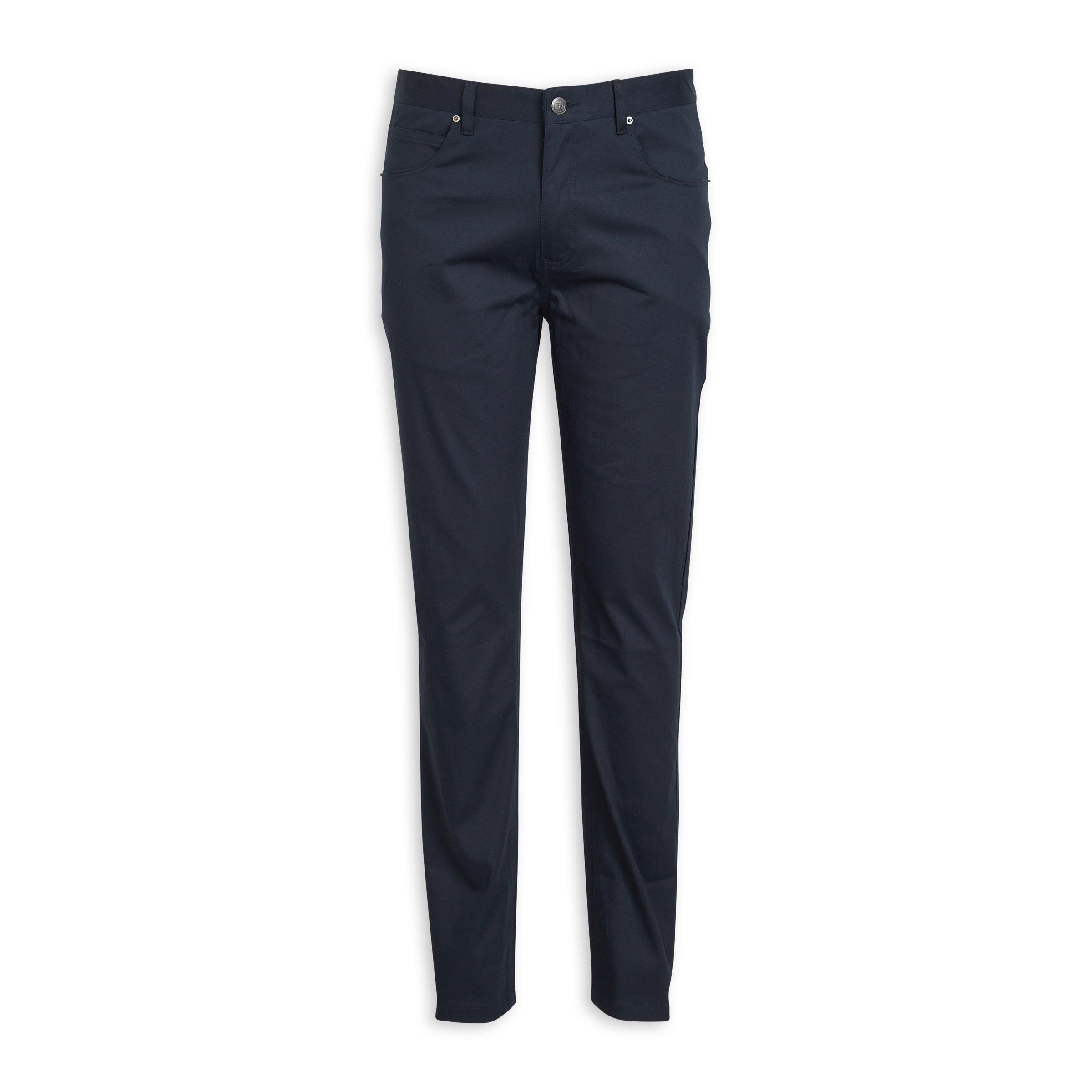 Navy Slim Leg Trousers (3132002) | Truworths Man