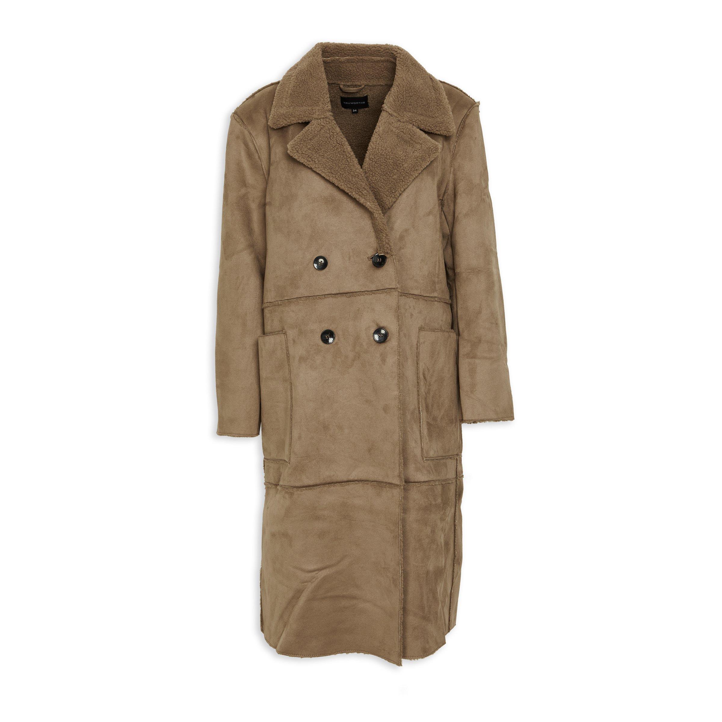 3530167 Brown Check Coat