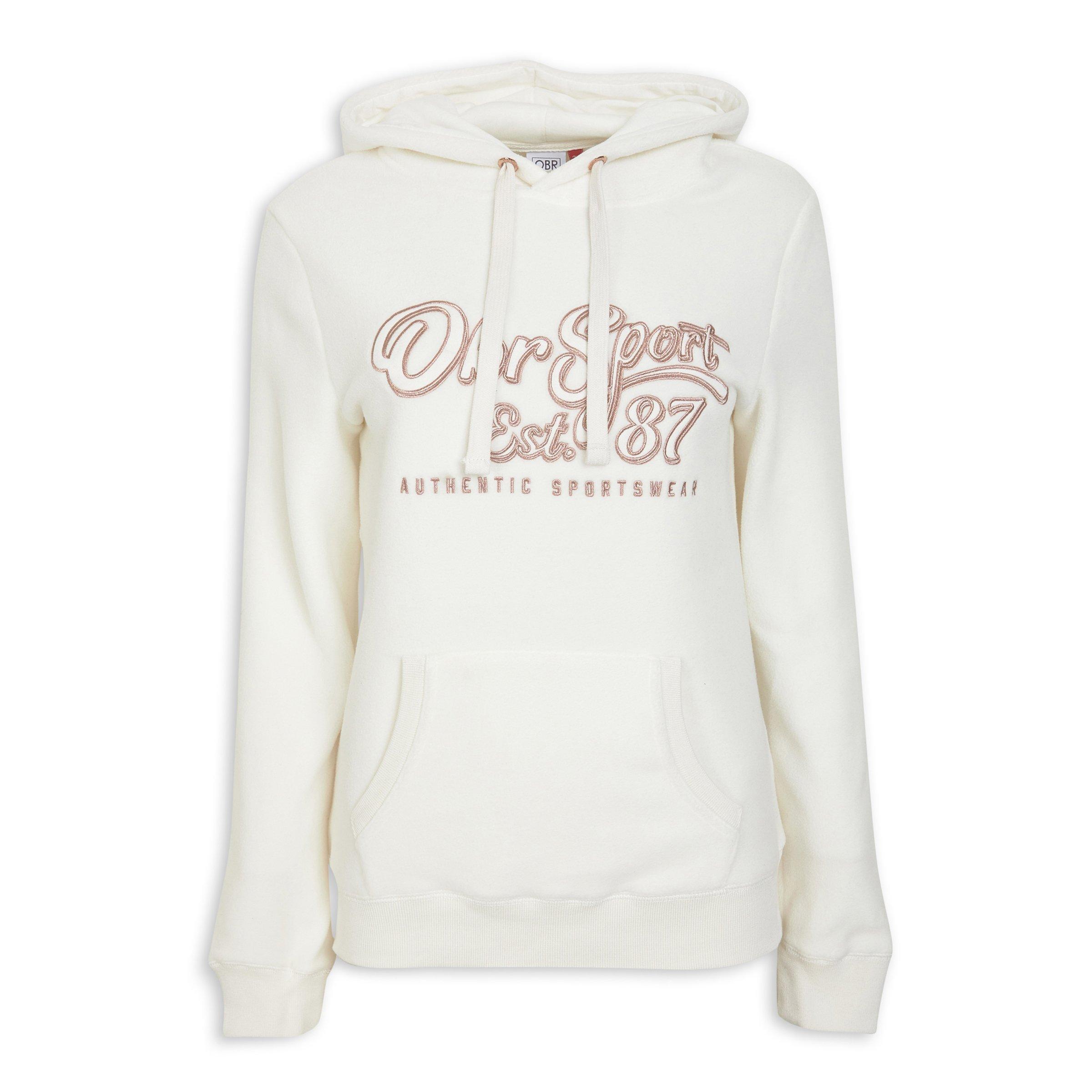 White Branded Hoodie (3132077) | OUTBACK RED Sport