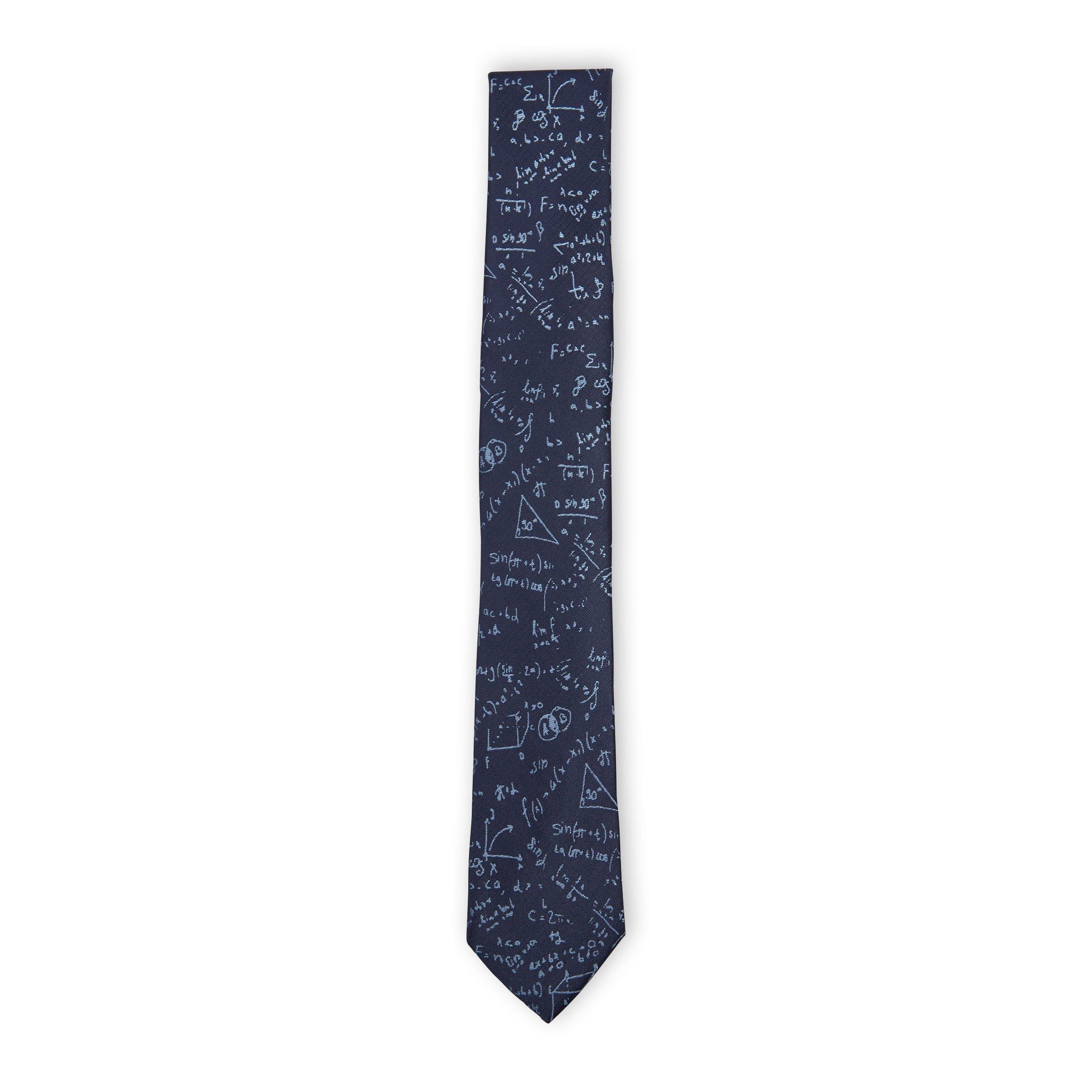 Navy Maths Novelty Print Tie (3132096) Truworths Man