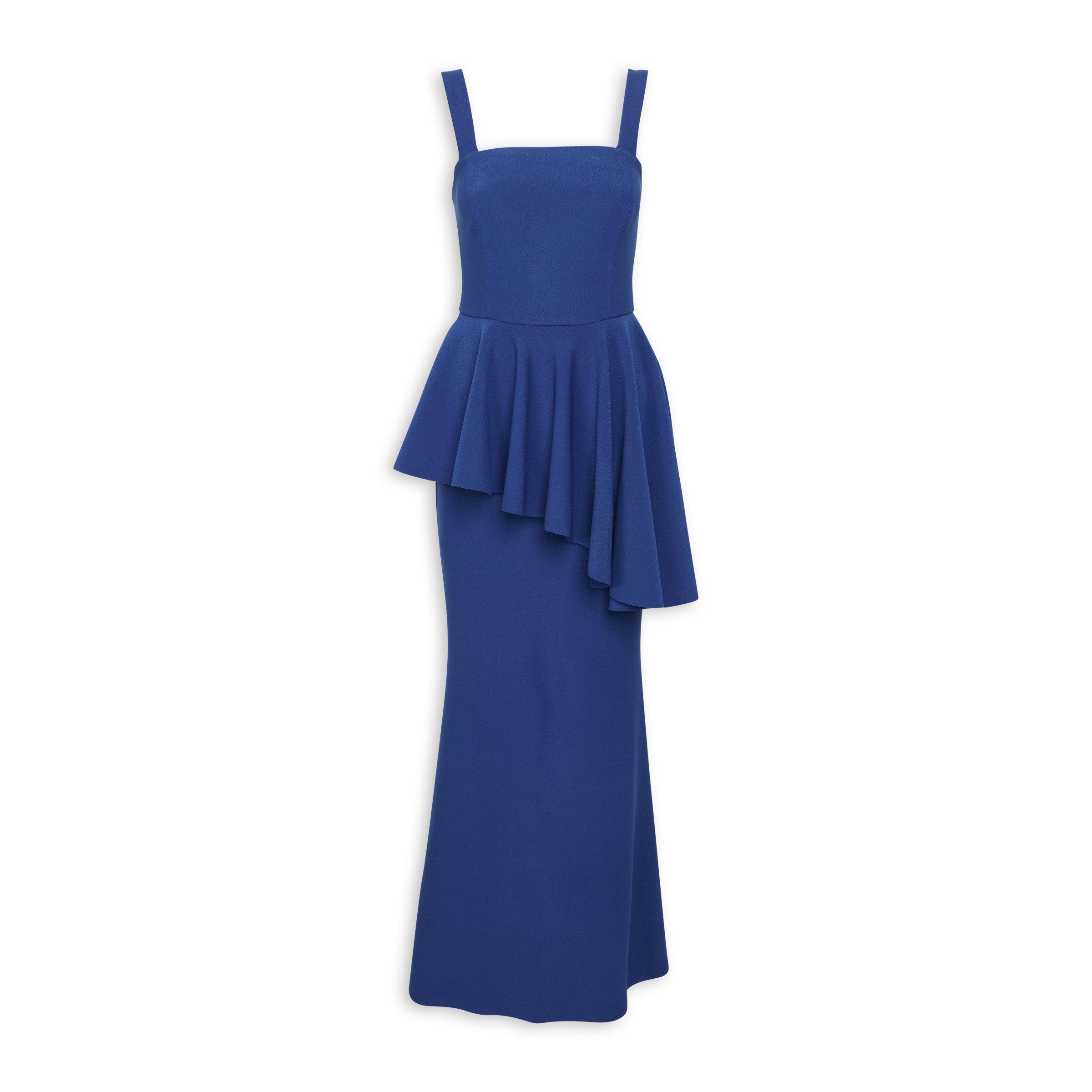 Blue Column Dress (3132864) | Truworths