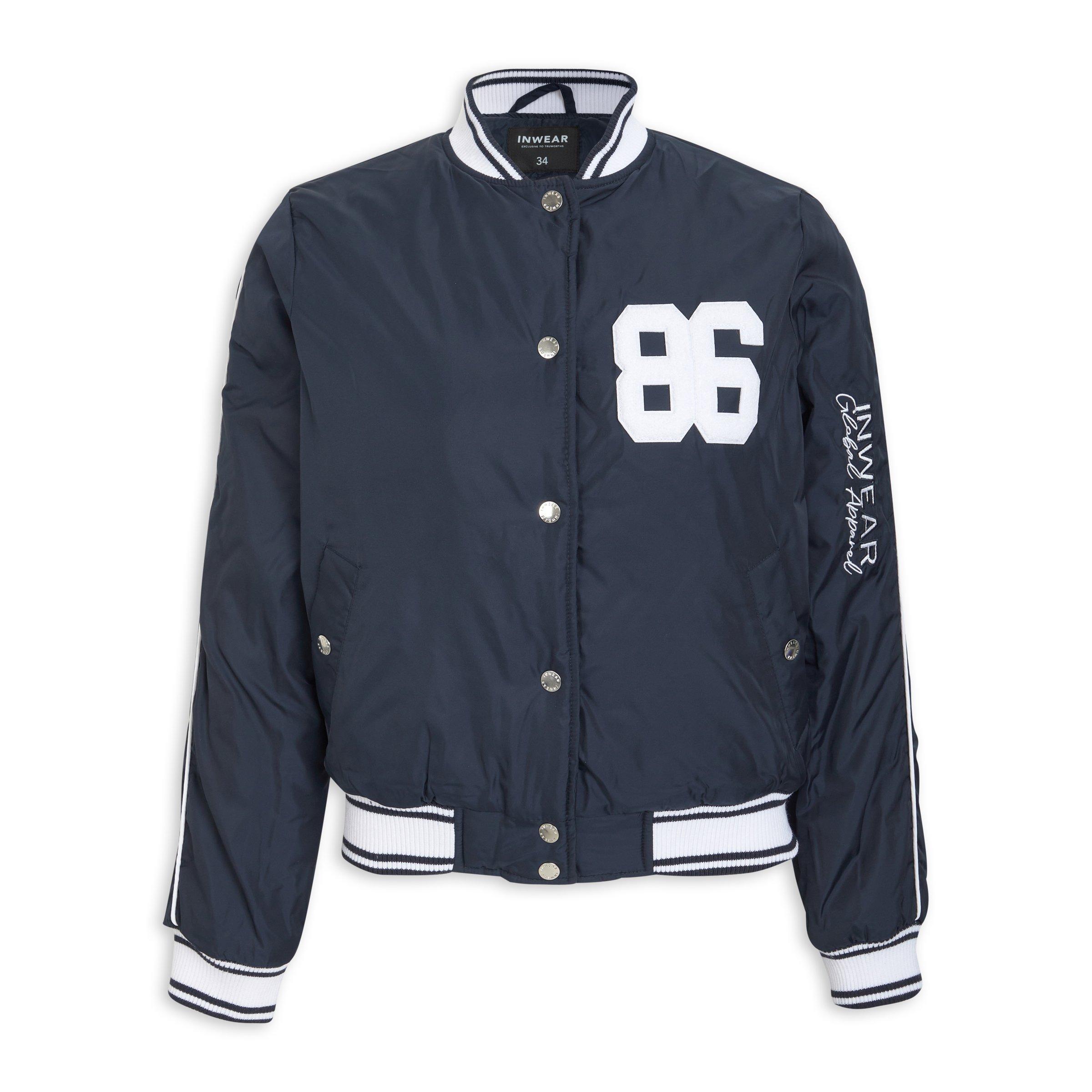 Navy Varsity Bomber Jacket (3132968) | Inwear