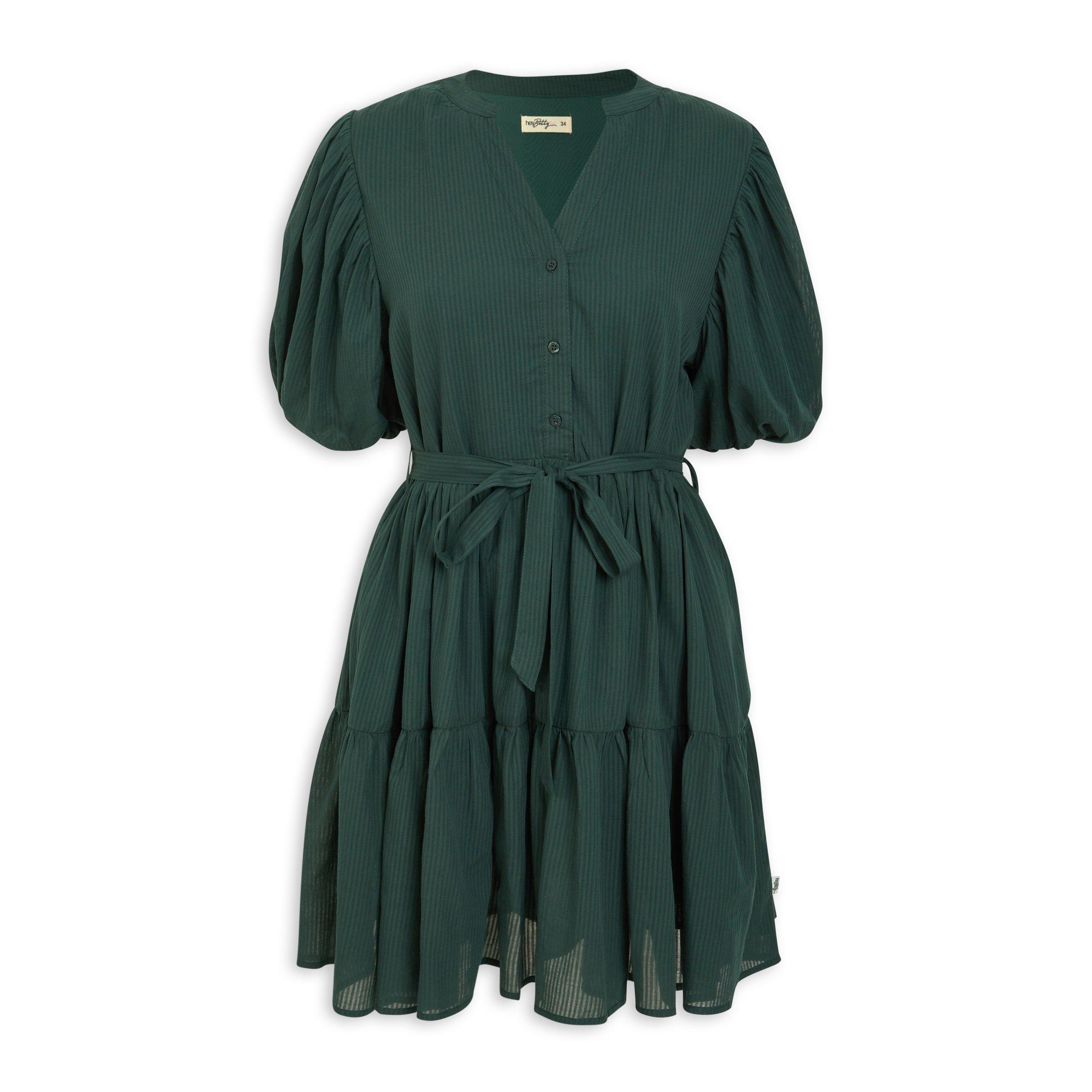 Green Tiered Dress (3134062) | Hey Betty