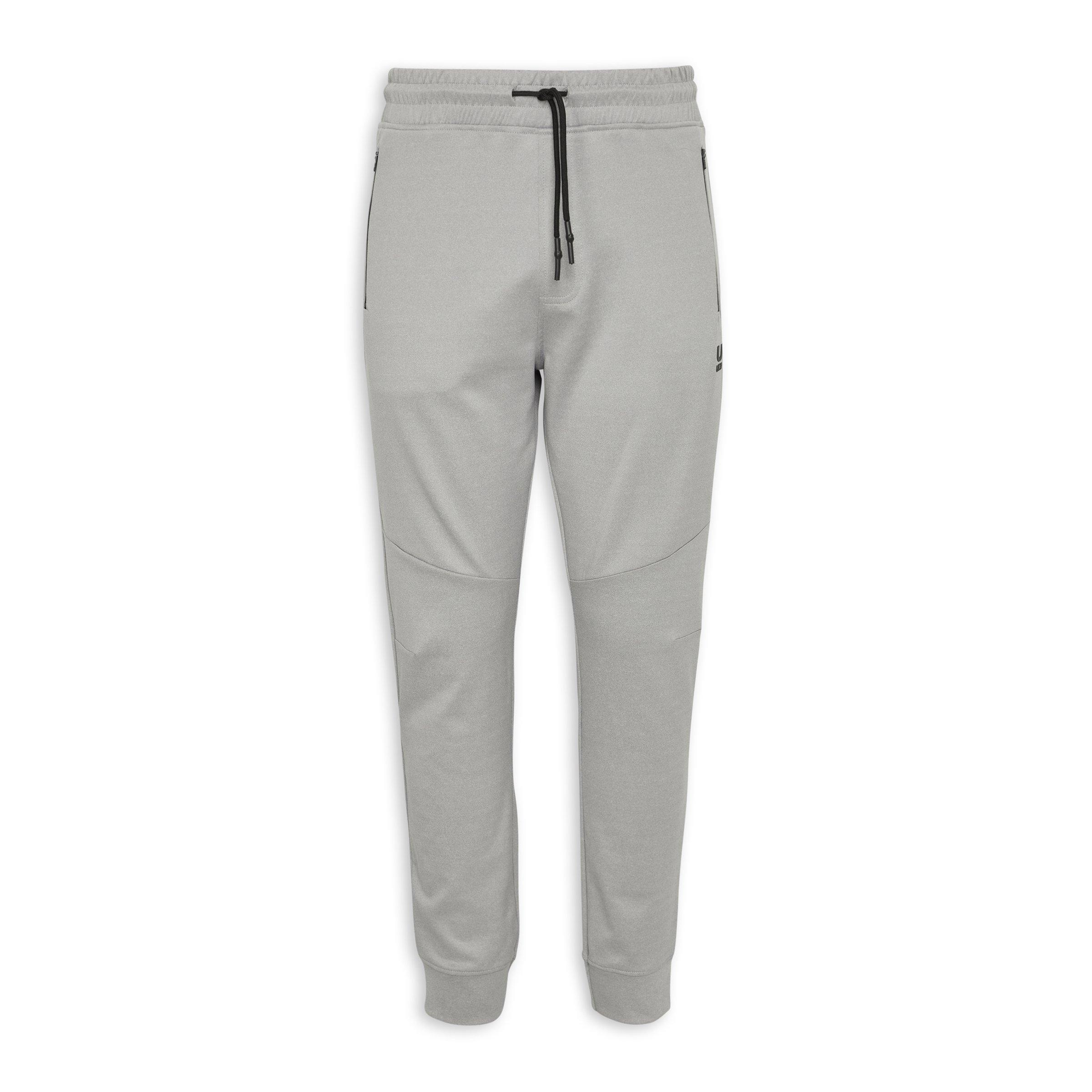 Grey Cuffed Jogger (3134148) | UZZI