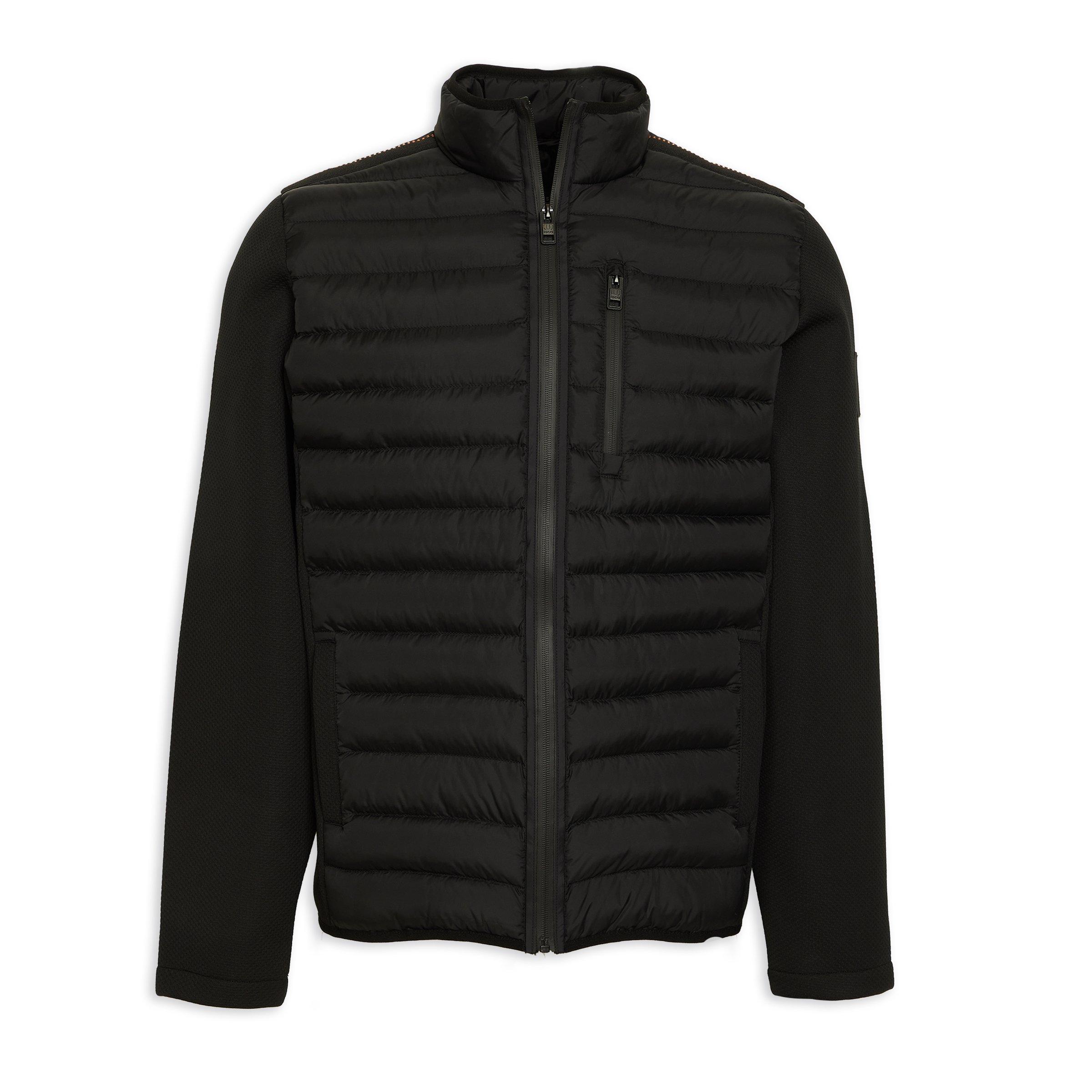 Black Puffer Jacket (3134489) | UZZI