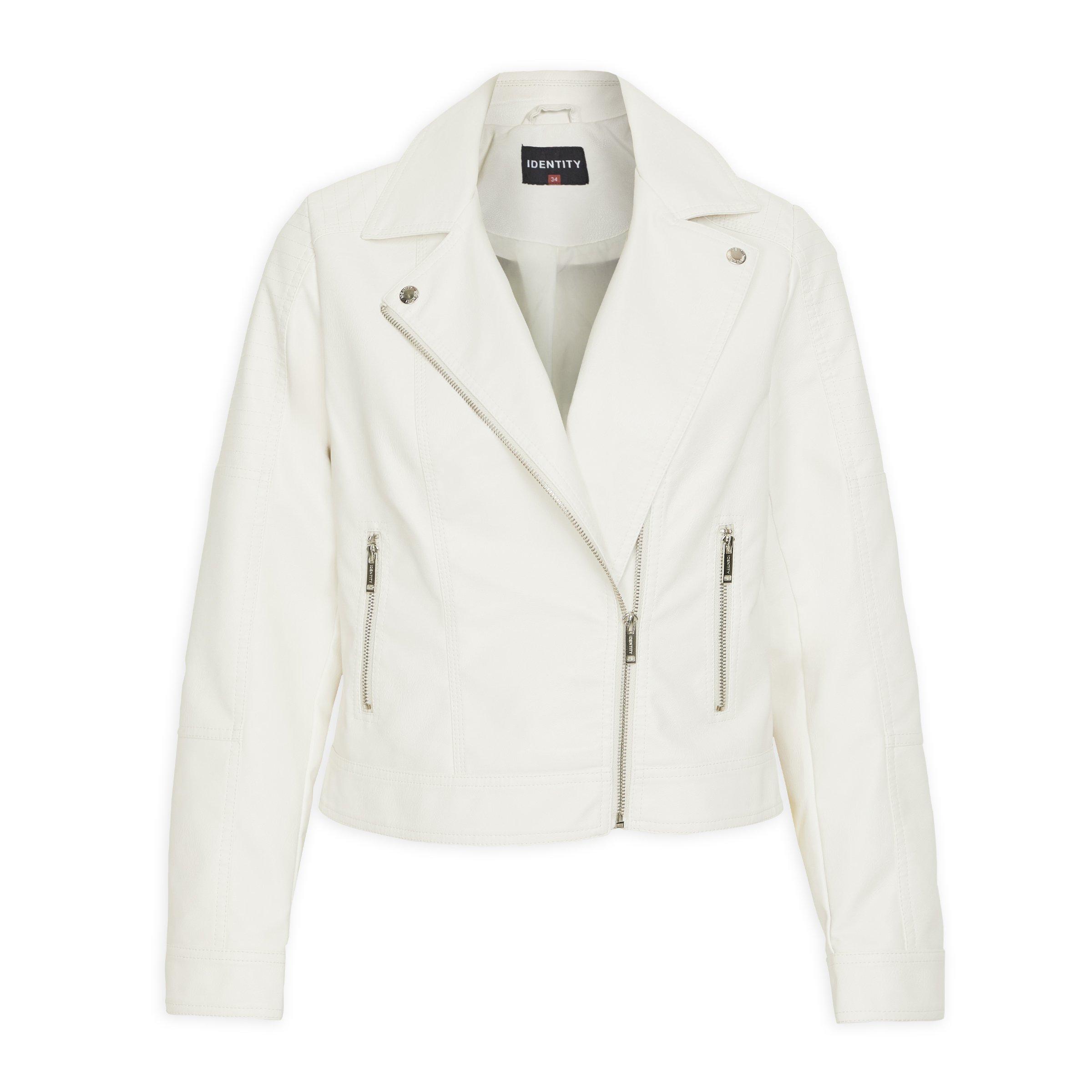 Milk Biker Jacket (3134515) | Identity