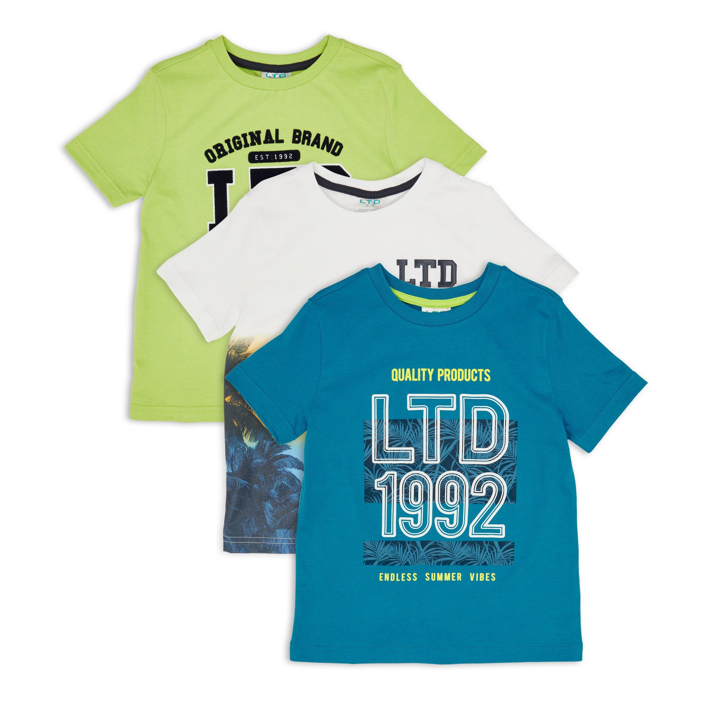 3-pack Kid Boy T-shirts (3134664) | LTD Kids