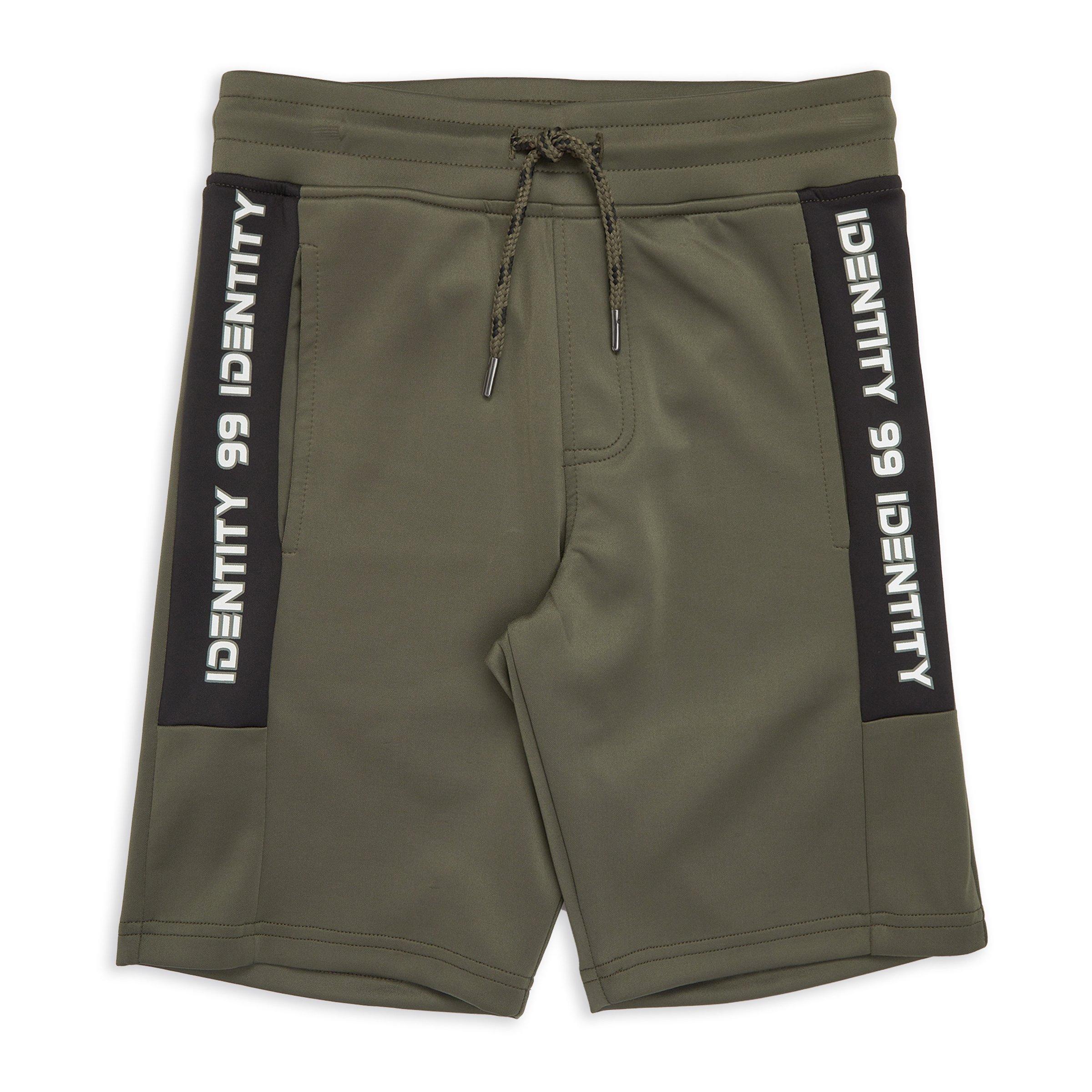 Green Zig Zag Boy Short