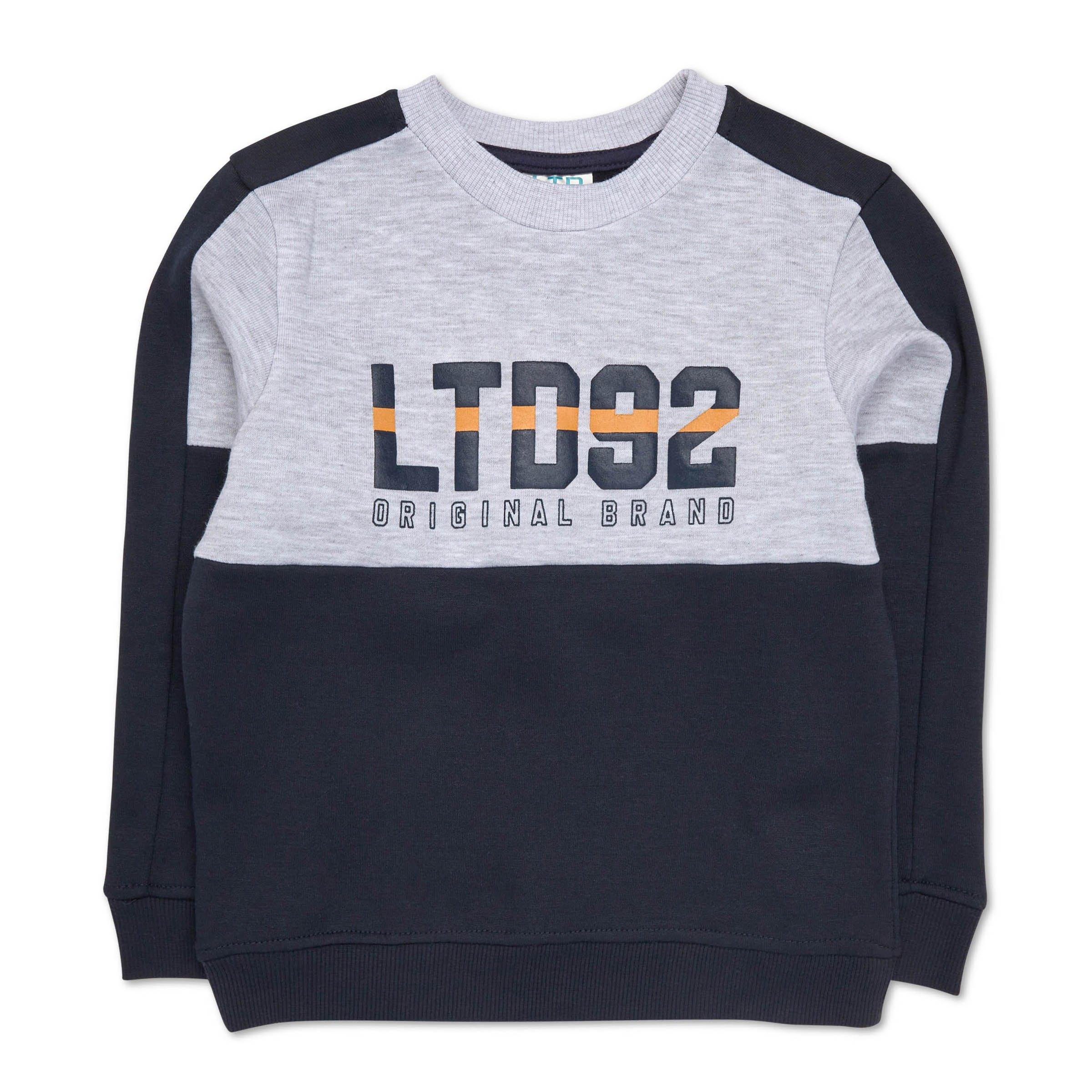 Kid Boys Grey Sweat Top (3134999) | LTD Kids