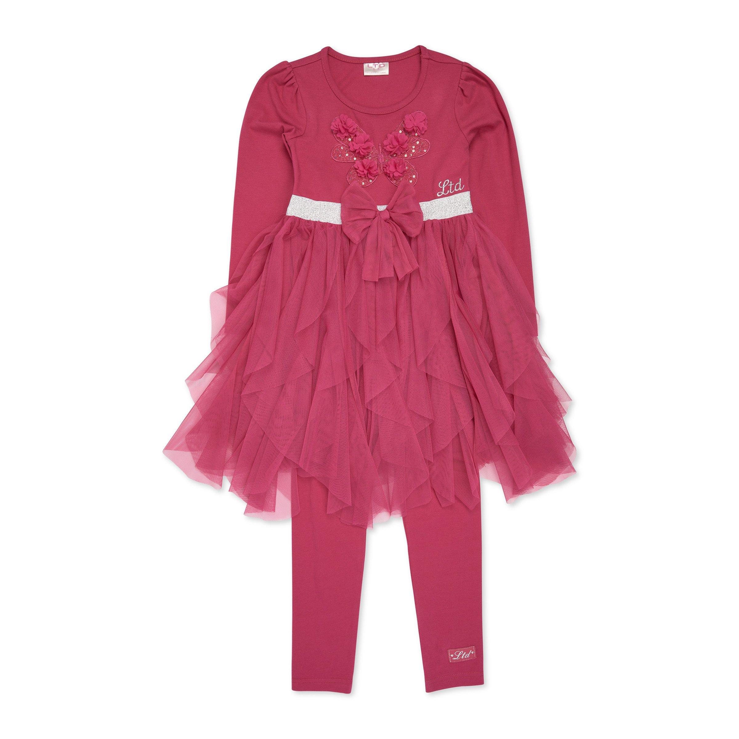 Kid Girl Pink Dress Set (3135765) | LTD Kids