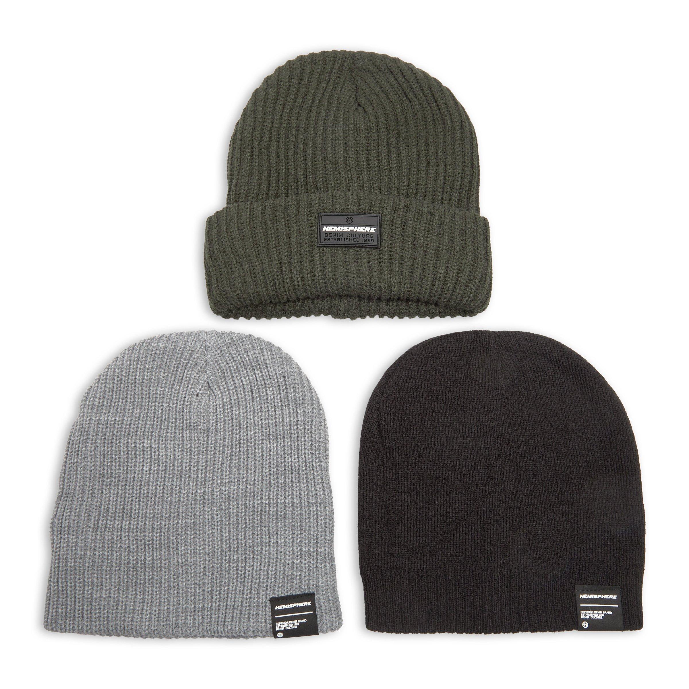 3-pack Beanies (3136185) | Hemisphere