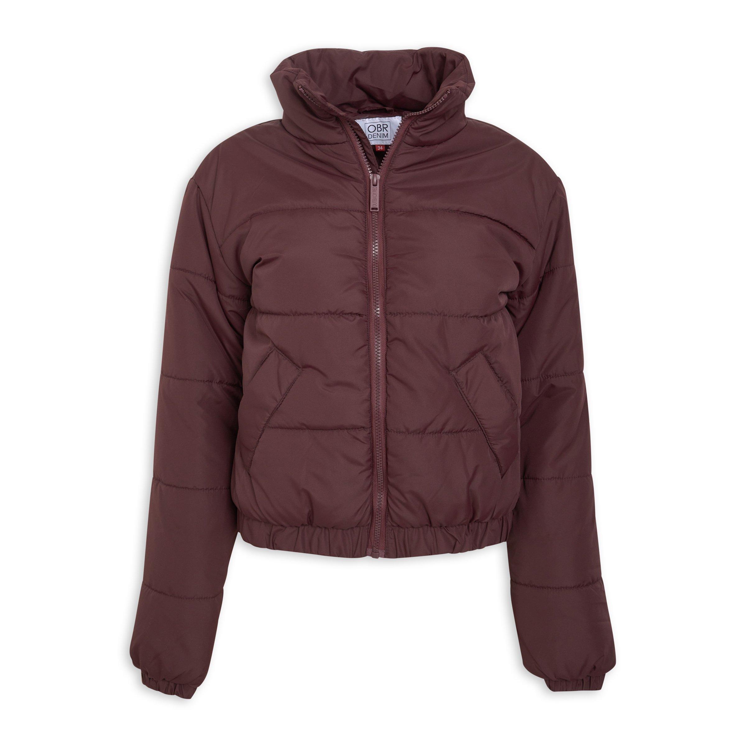 Burgundy Puffer Jacket (3136383) | OUTBACK RED