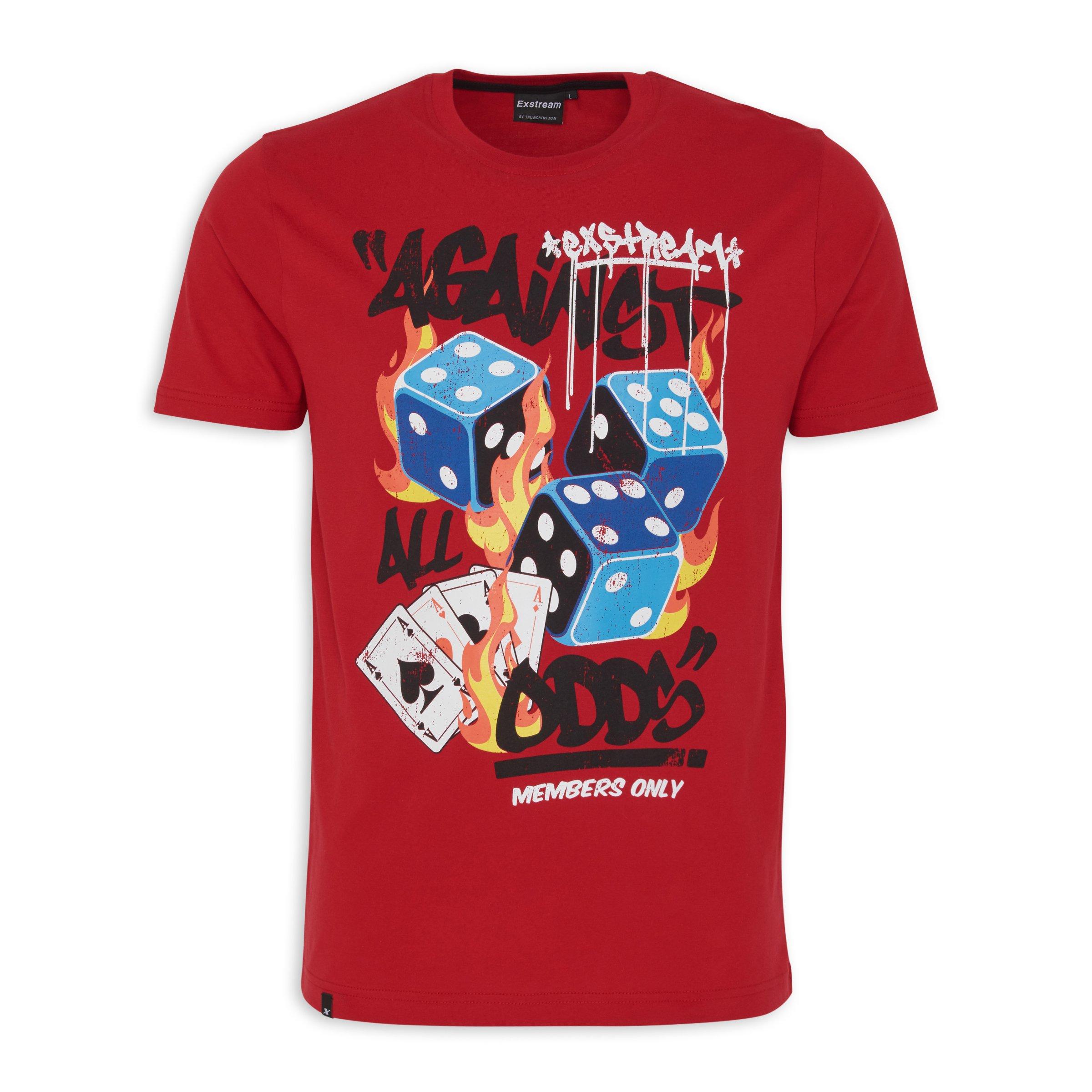 Red Graphic T-shirt (3136386) | Exstream