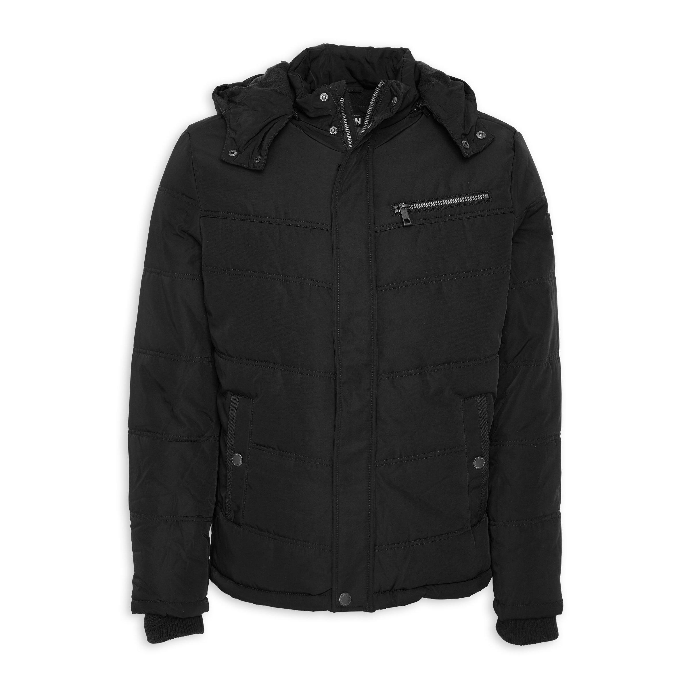 Black Puffer Jacket 3136461 Truworths Man