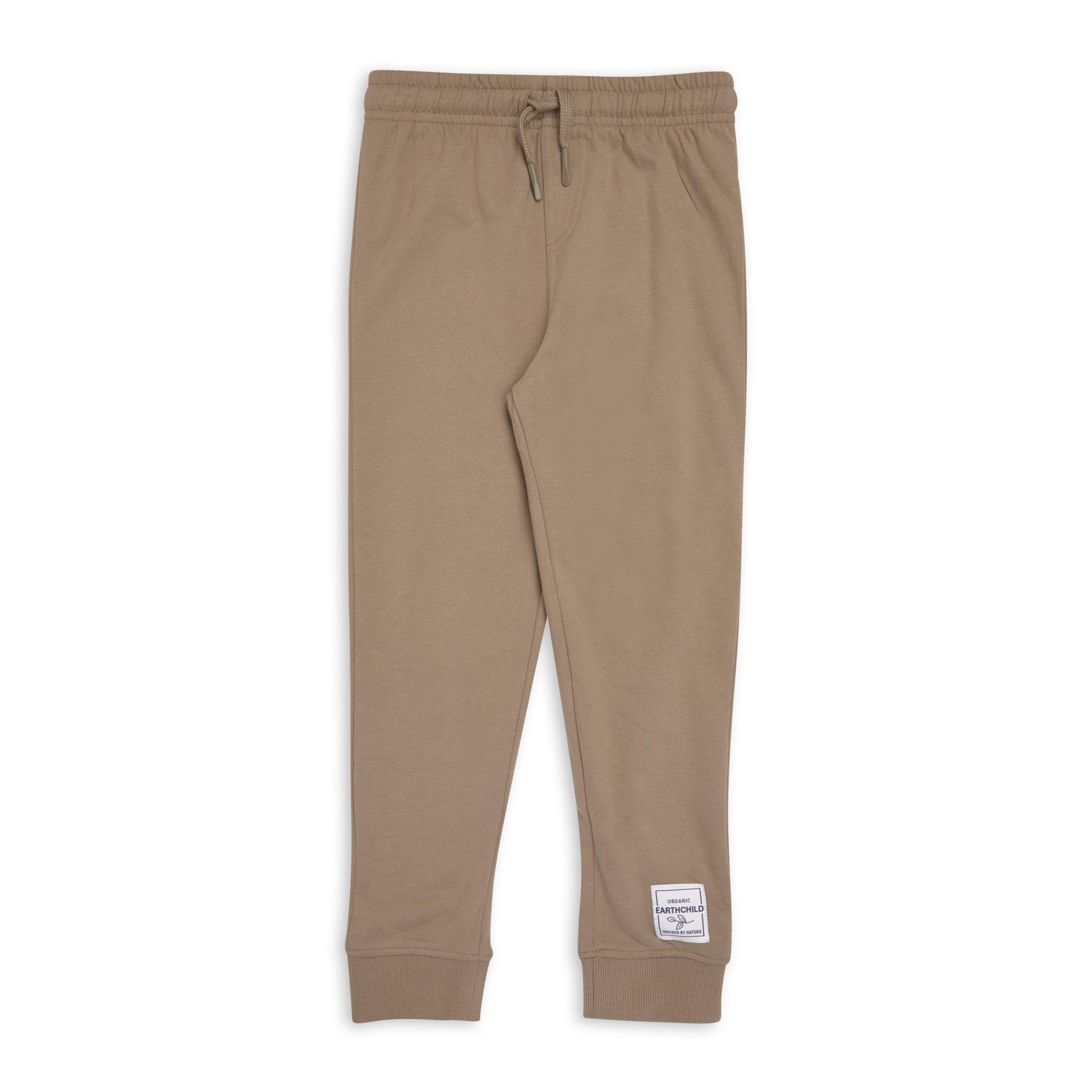 Kid Boys Brown Jogger Pants (3136481) | Earthchild