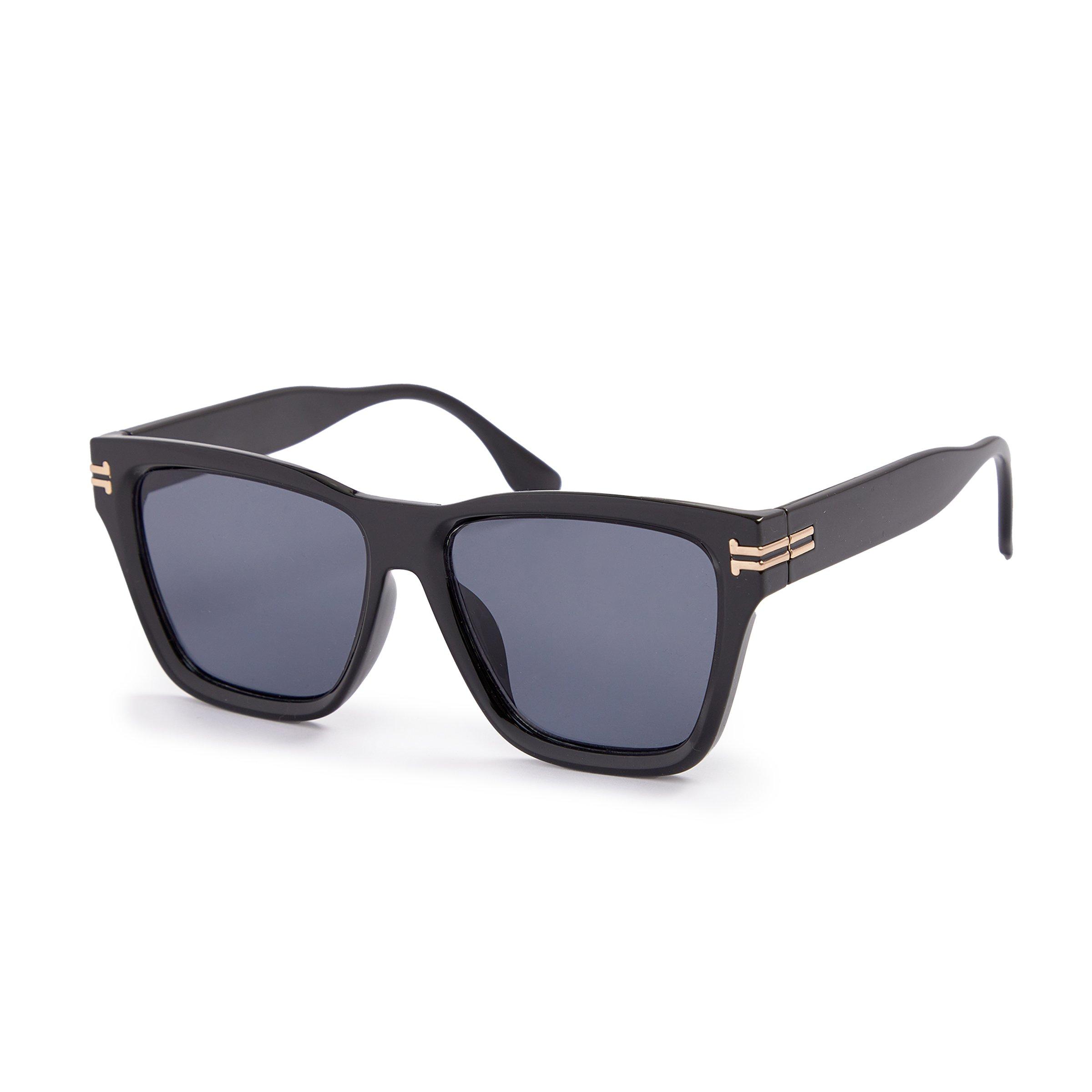 Black and Gold Plastic Frame Wayfarer (3138046) | Truworths