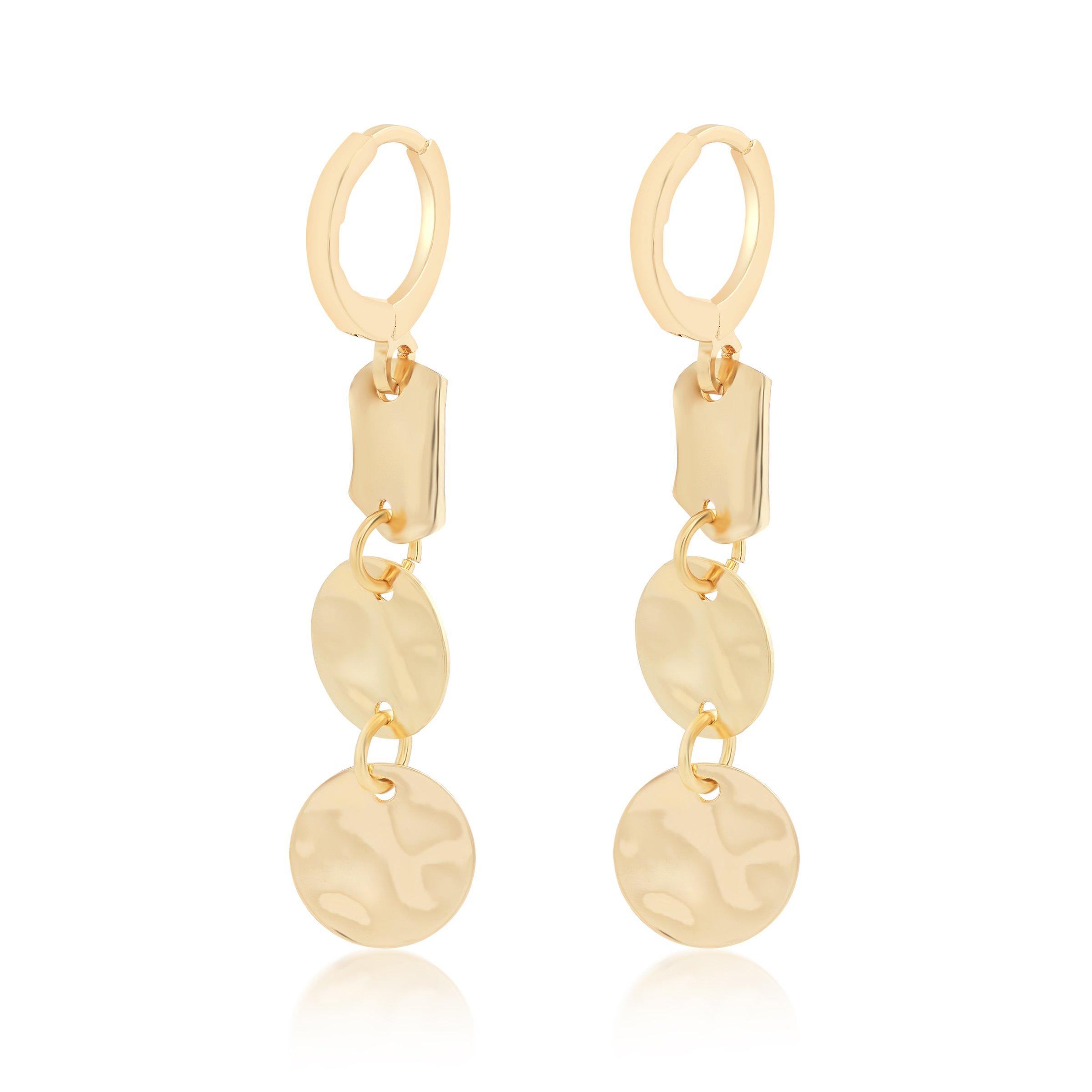 TREND BEATEN FINISH EARING (3138249) | Sparkle