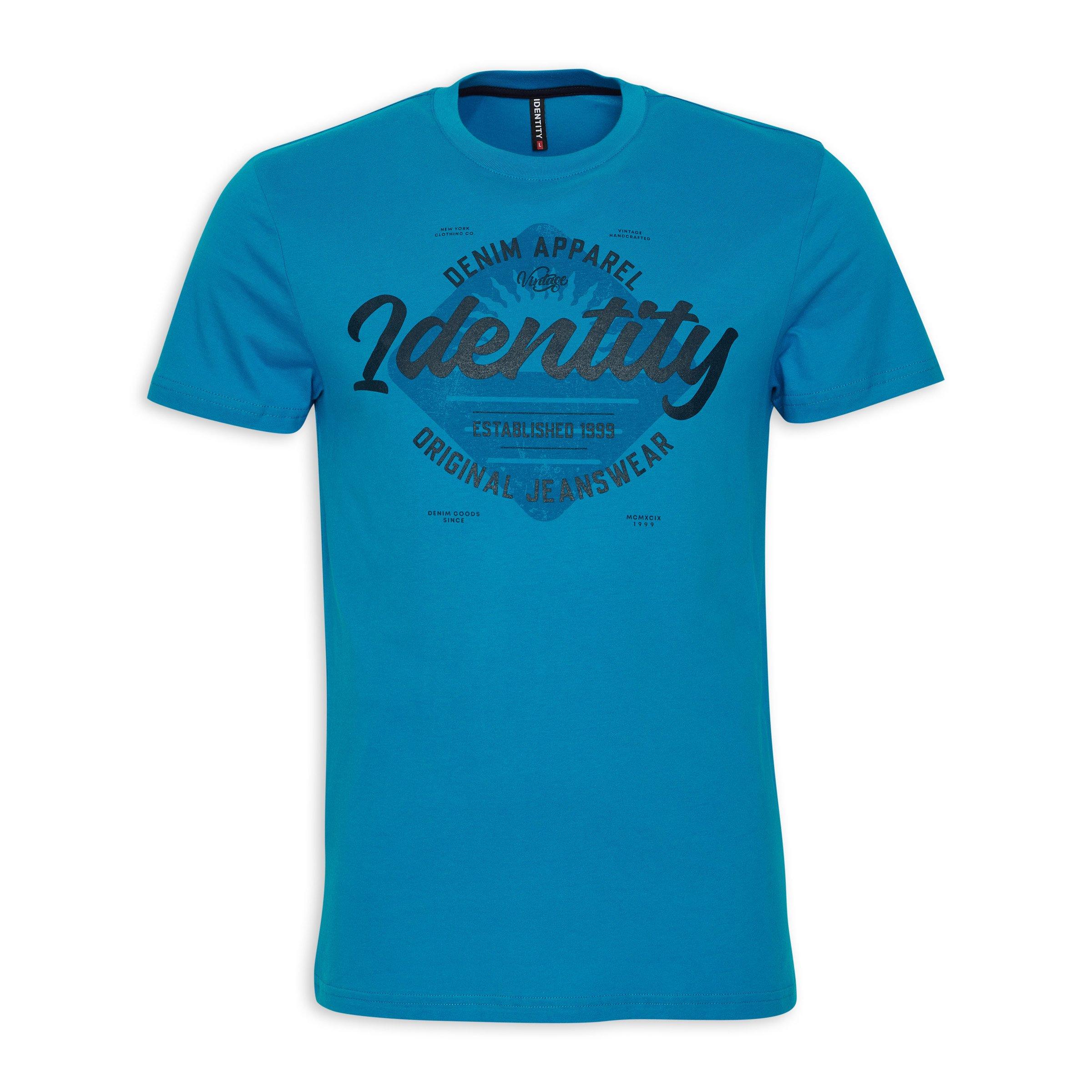 Turquoise Branded T-shirt (3138371) | Identity