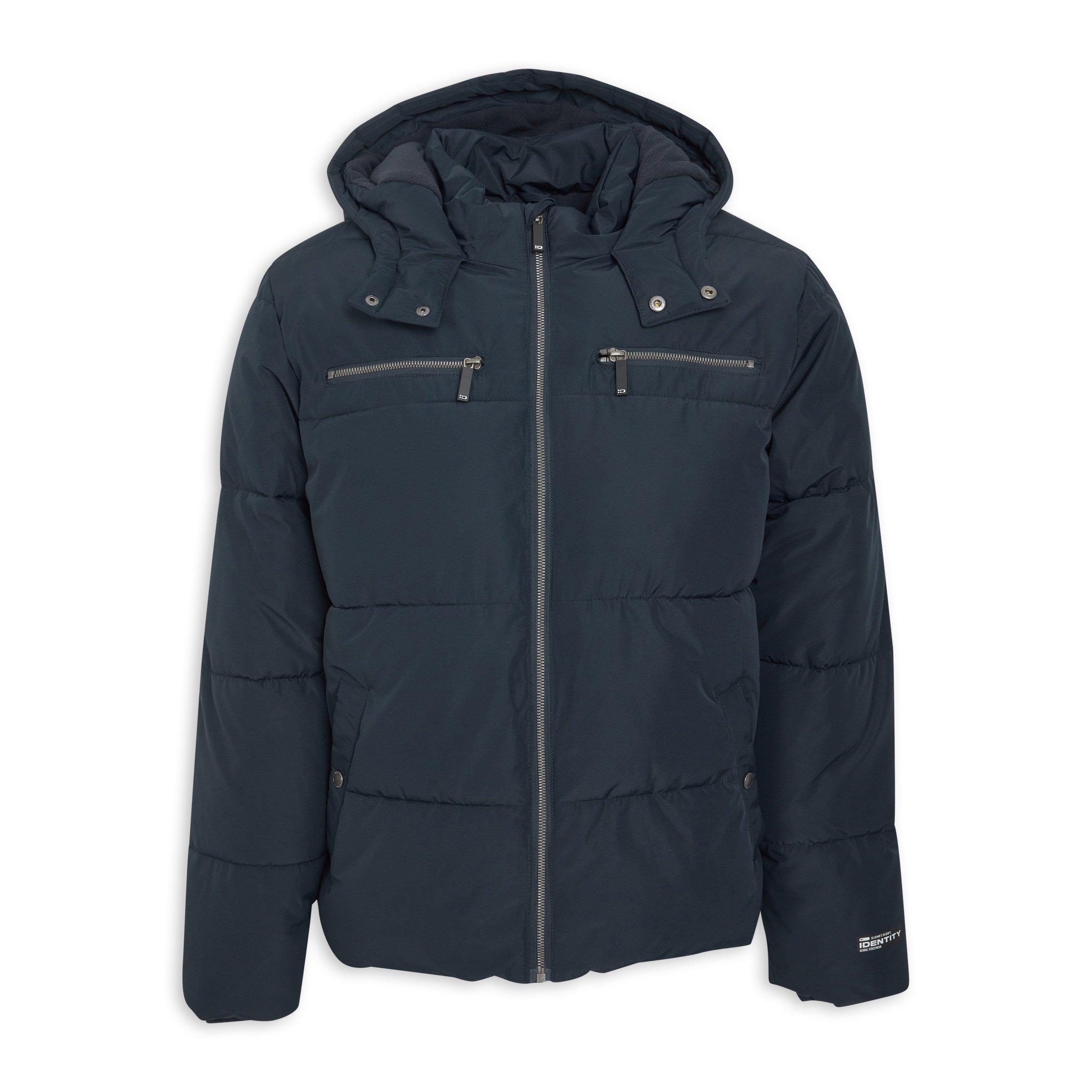 Navy Puffer Jacket main image 0