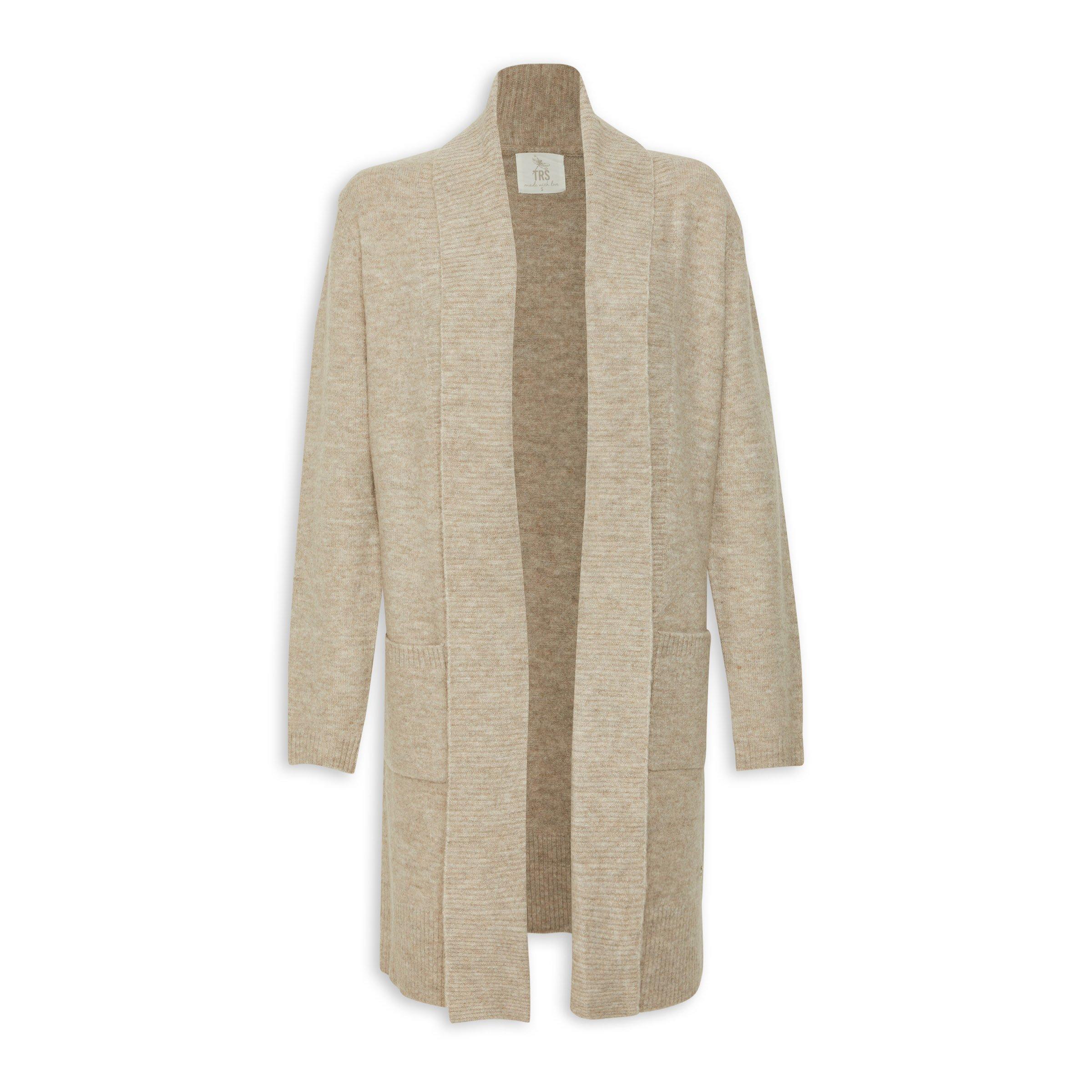 Beige Long Cardigan (3138590) | TRS