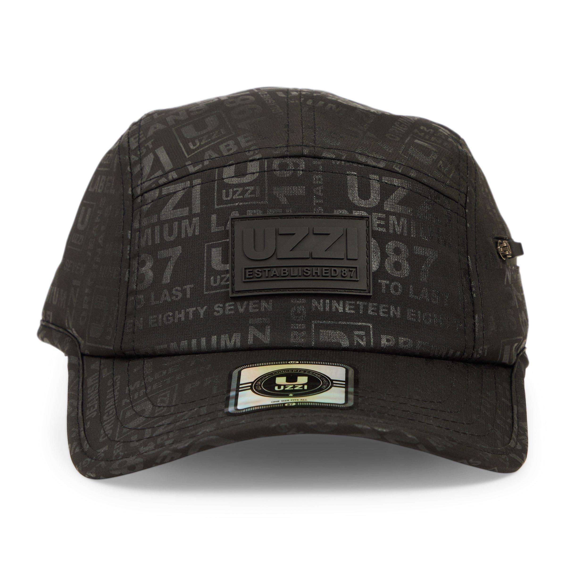 Black Techno Peak Cap (3138694) | UZZI