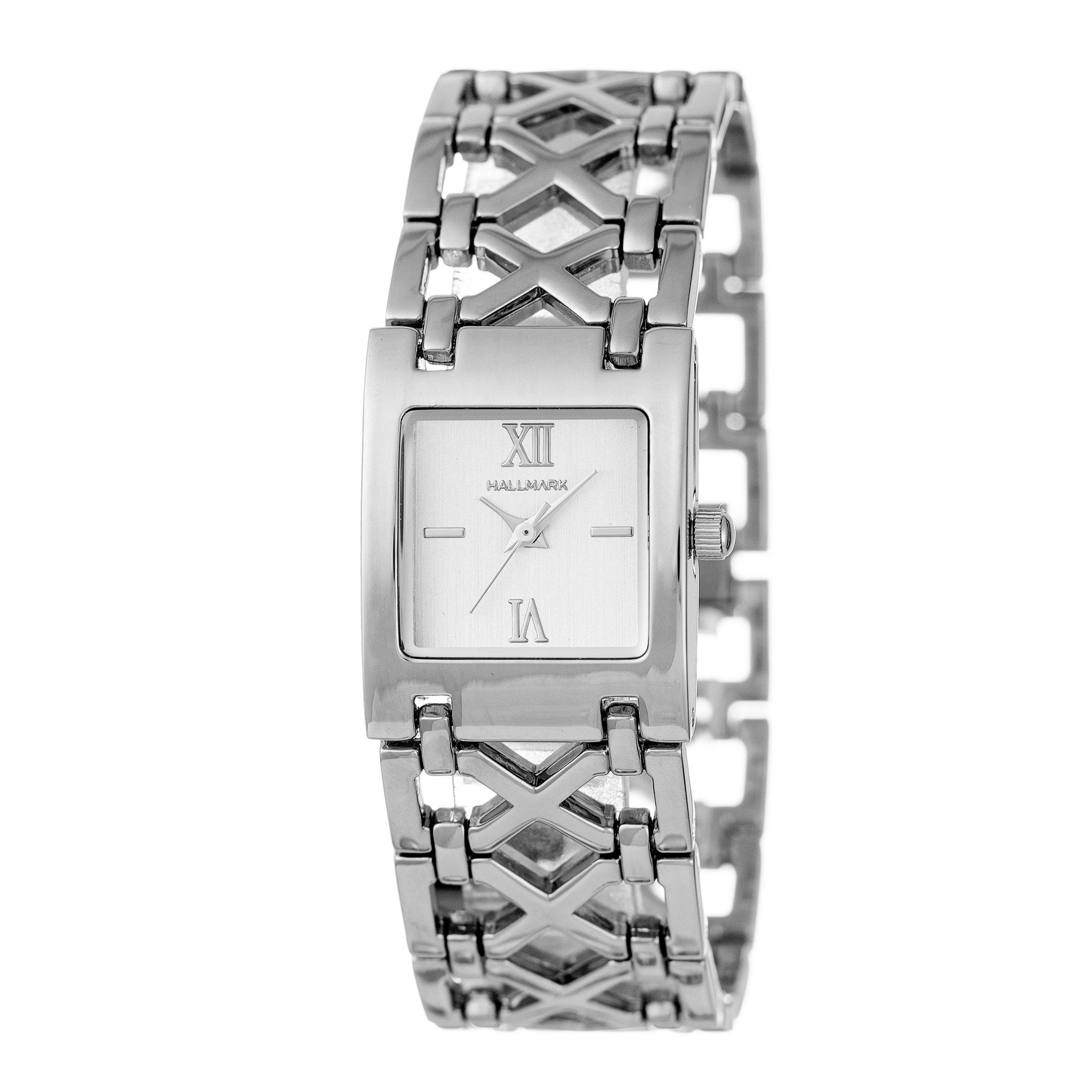 Silver Metal X Bracelet Watch (3138817) | Hallmark