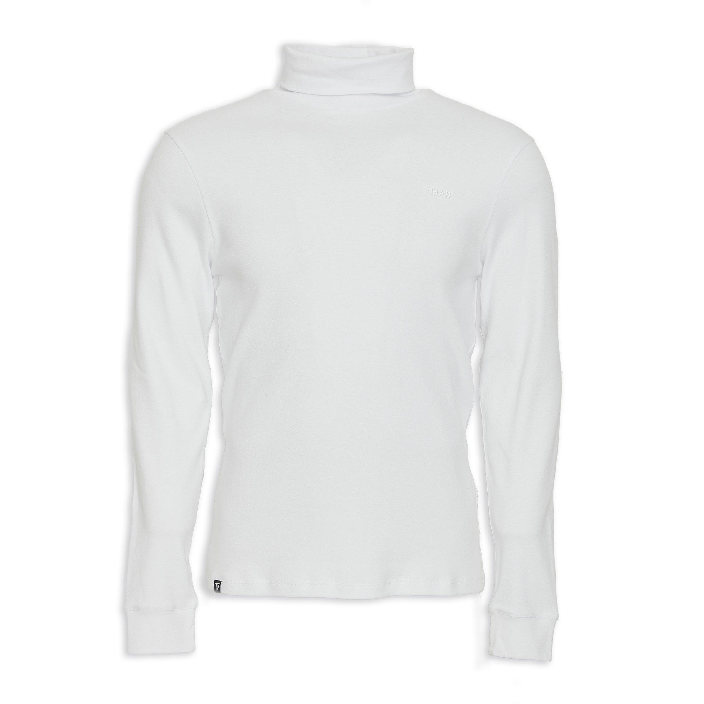 White Long Sleeve T-shirt (3138920) | Truworths Man