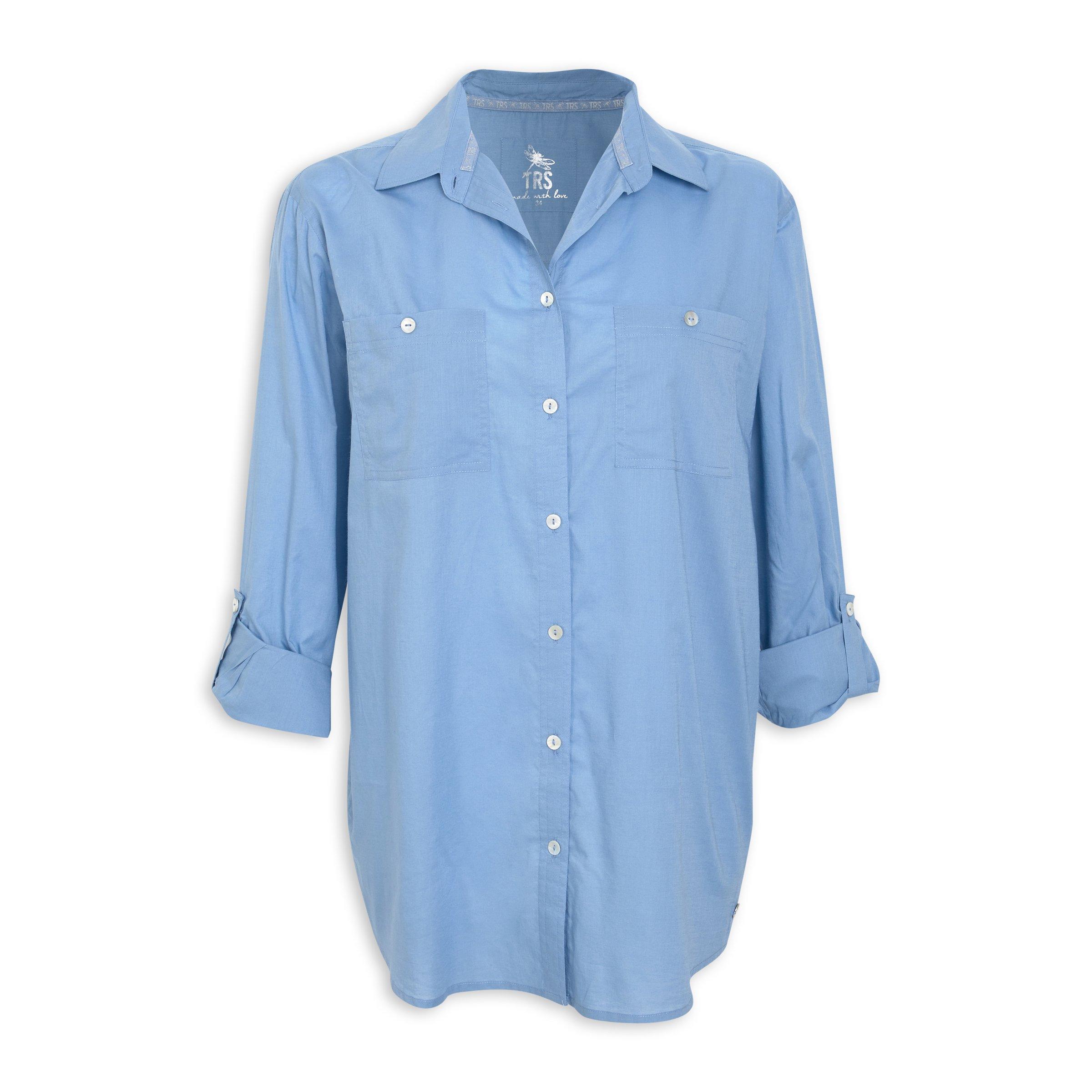 Blue Relaxed Shirt (3138941) | TRS
