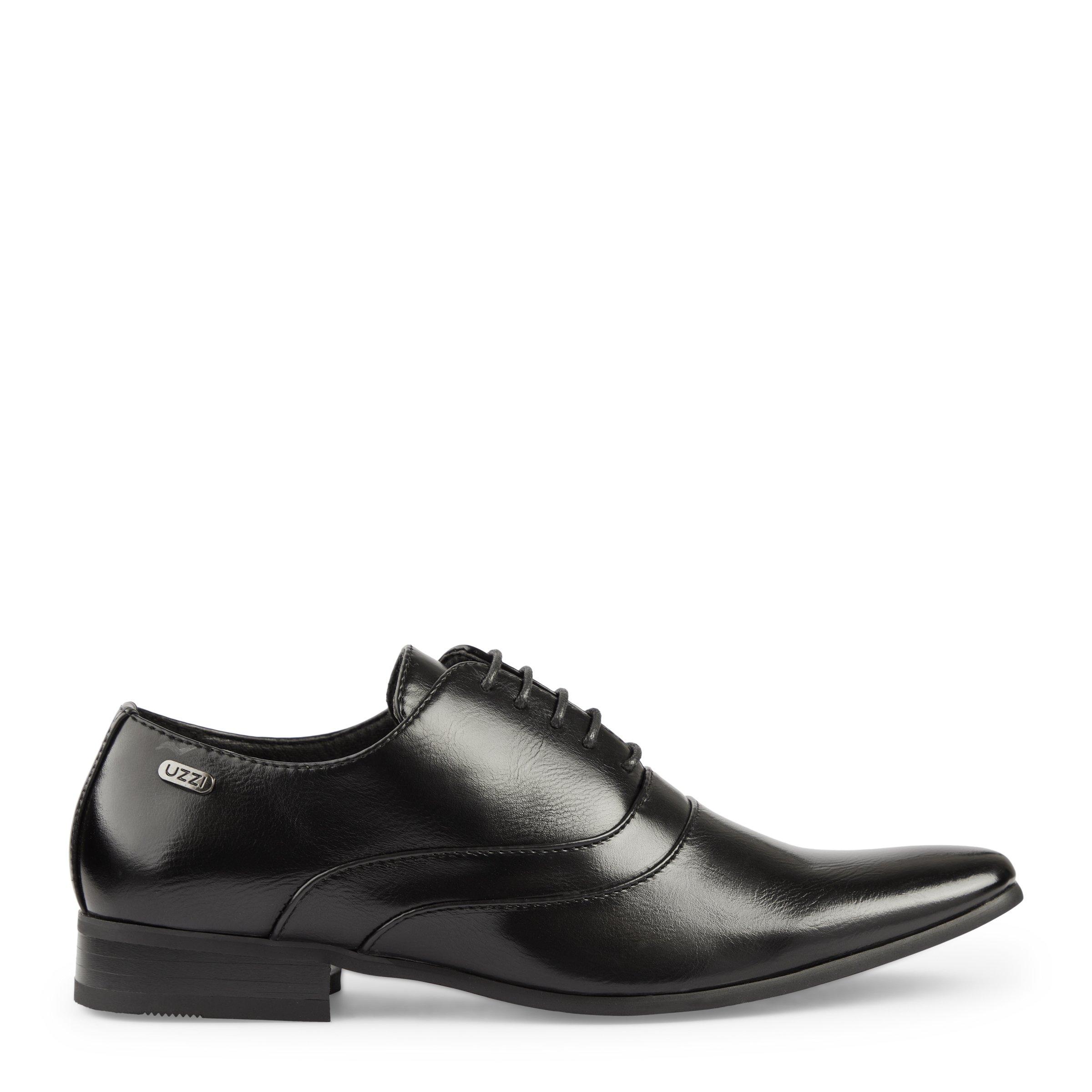 Black Lace Up Formal Shoes (3139051) | UZZI