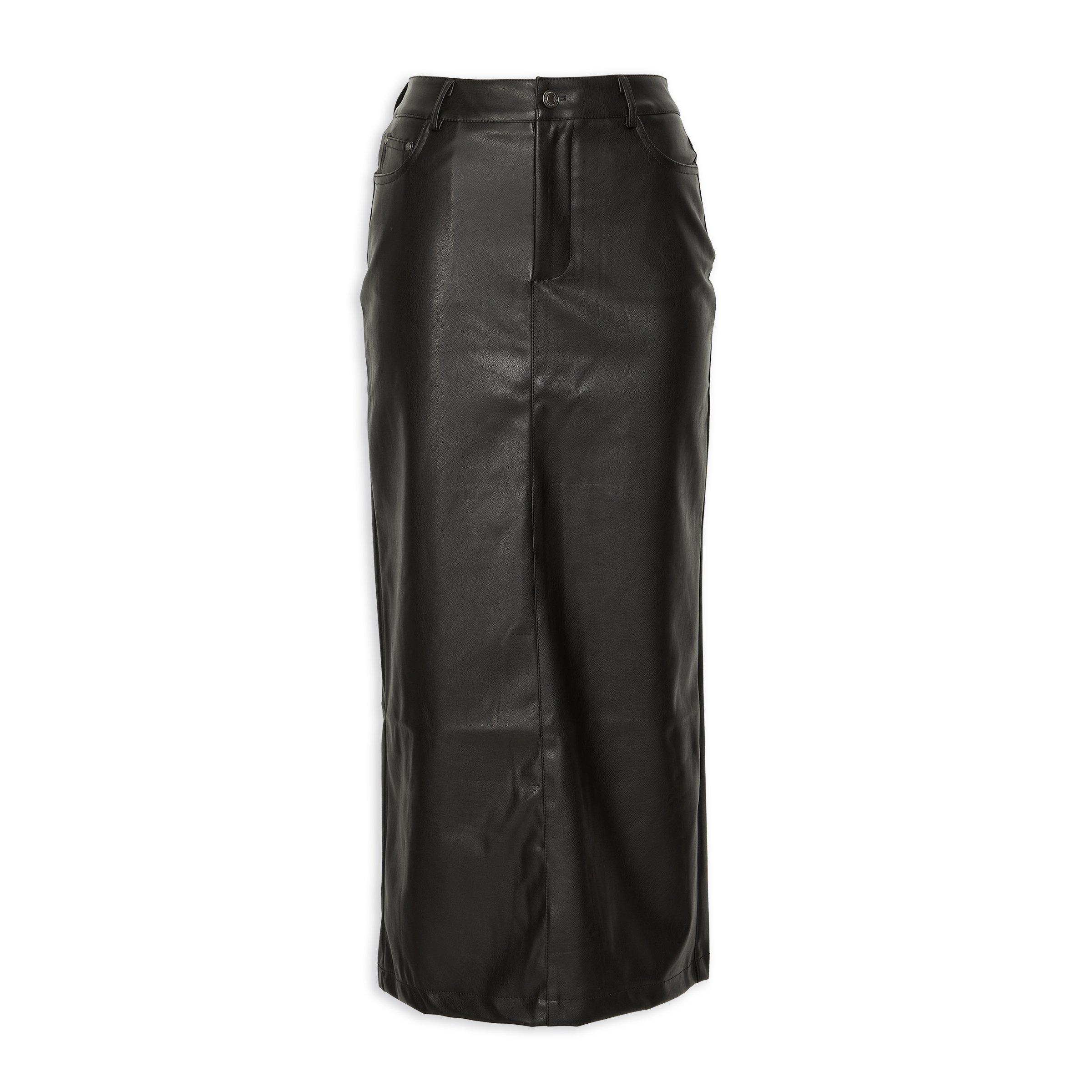 Black Column Skirt (3139126) | OUTBACK RED