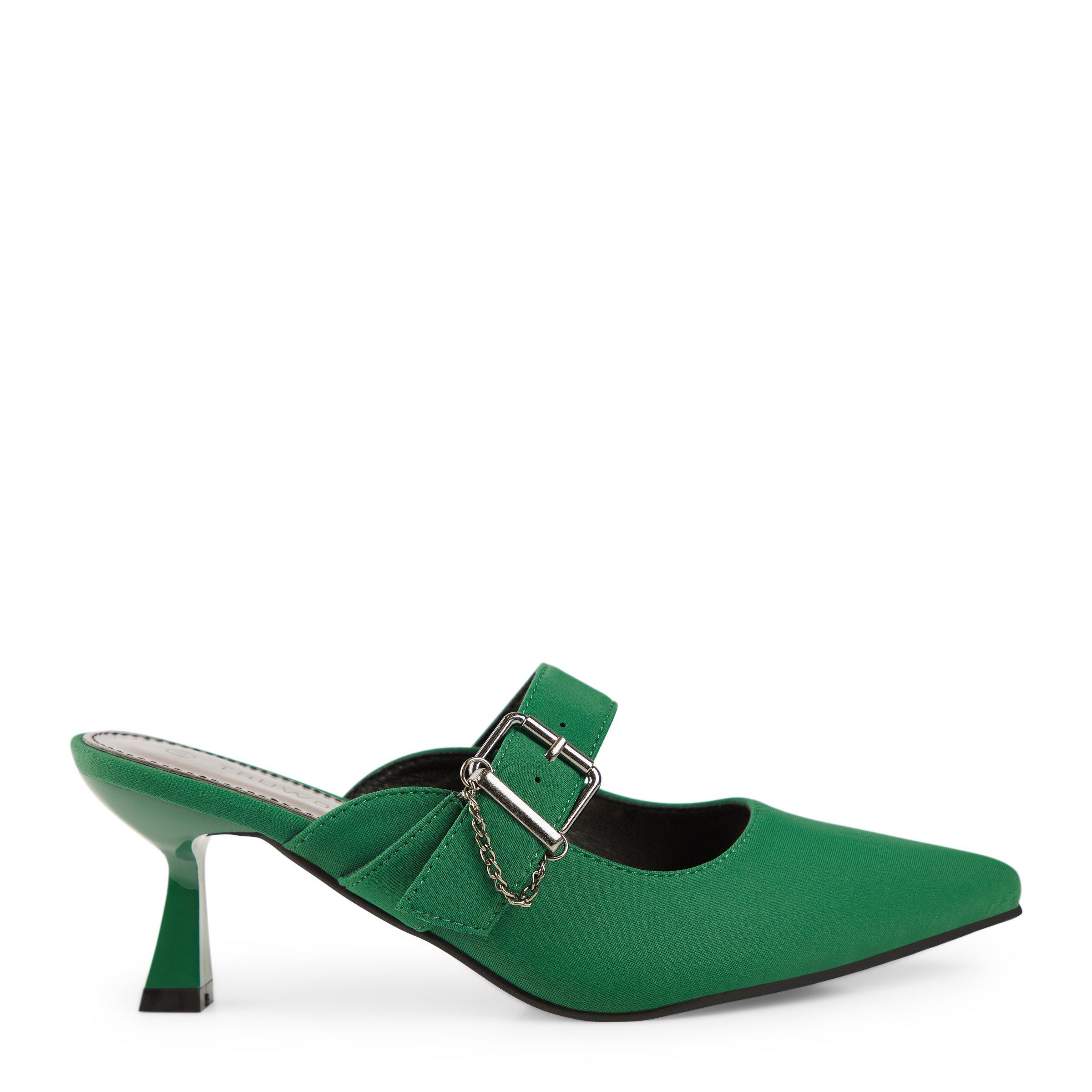 Emerald Green Mule Heels (3139342) Truworths