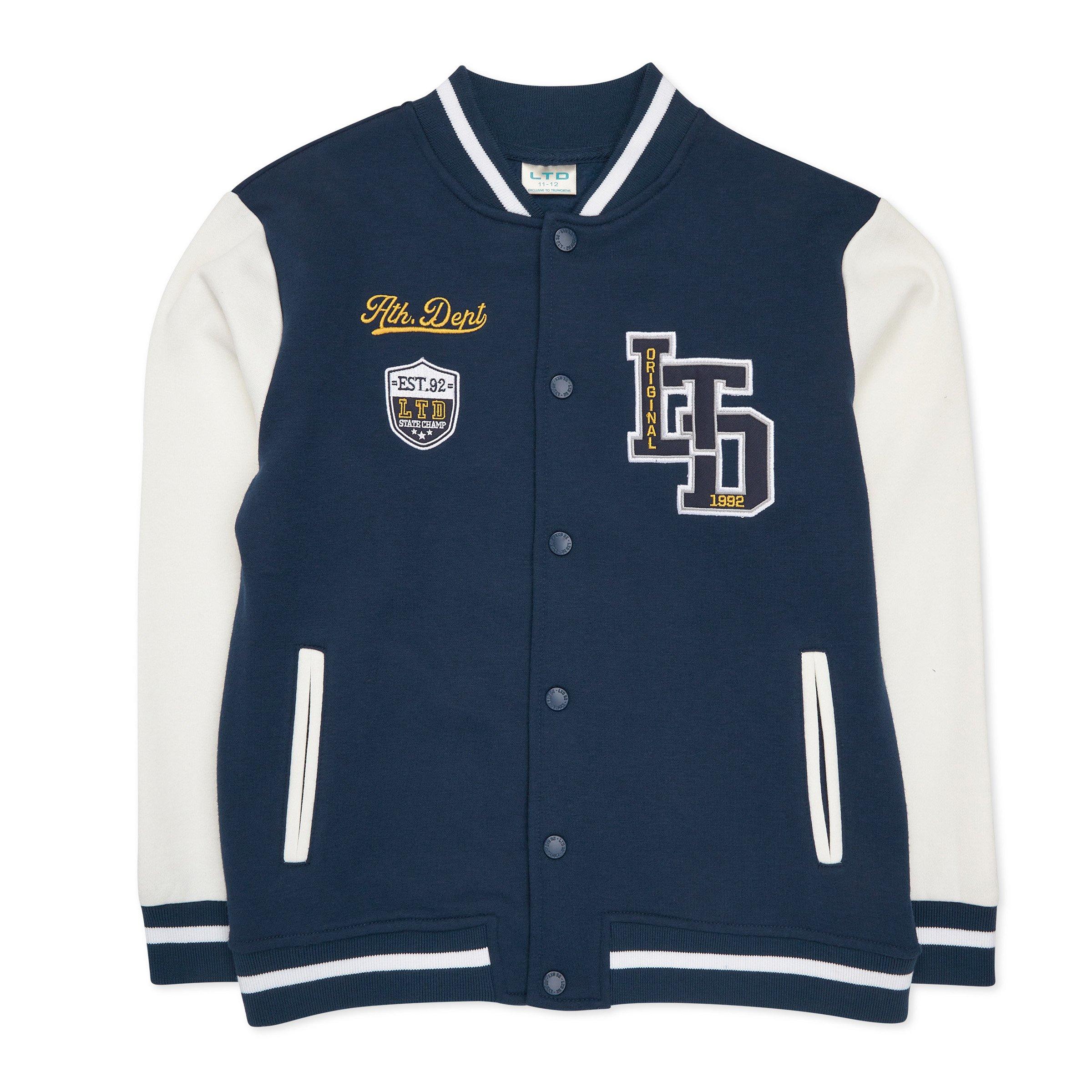 Boys Navy Bomber Jacket (3139409) | LTD Kids