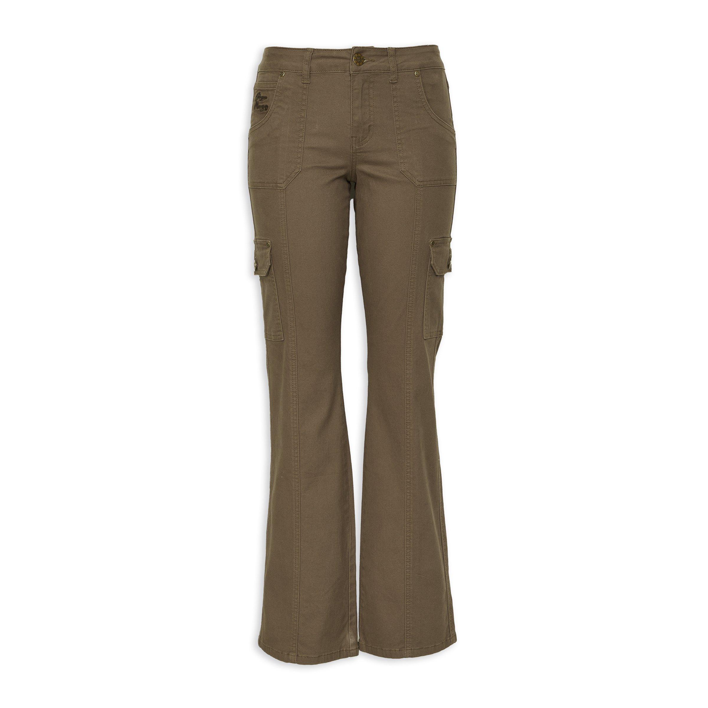 Green Utility Pants (3139509) | Ginger Mary