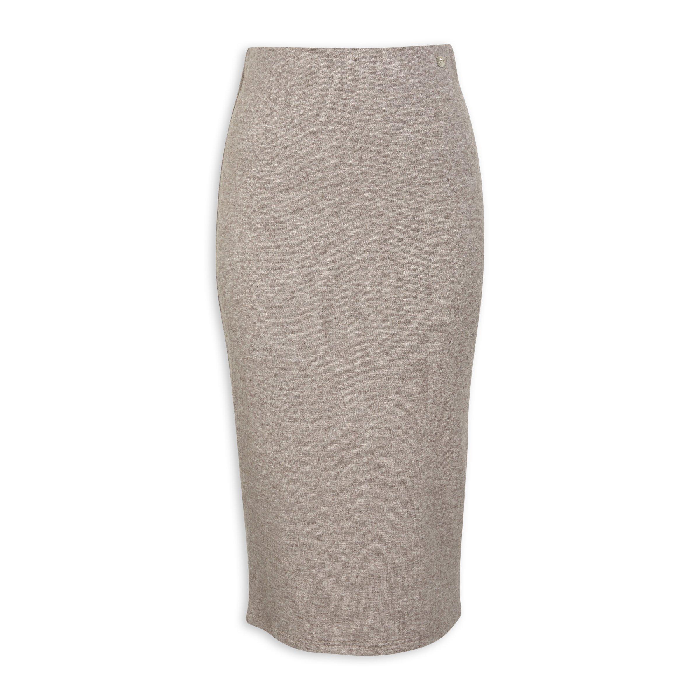 Beige Bodycon Skirt (3139679) | TRS