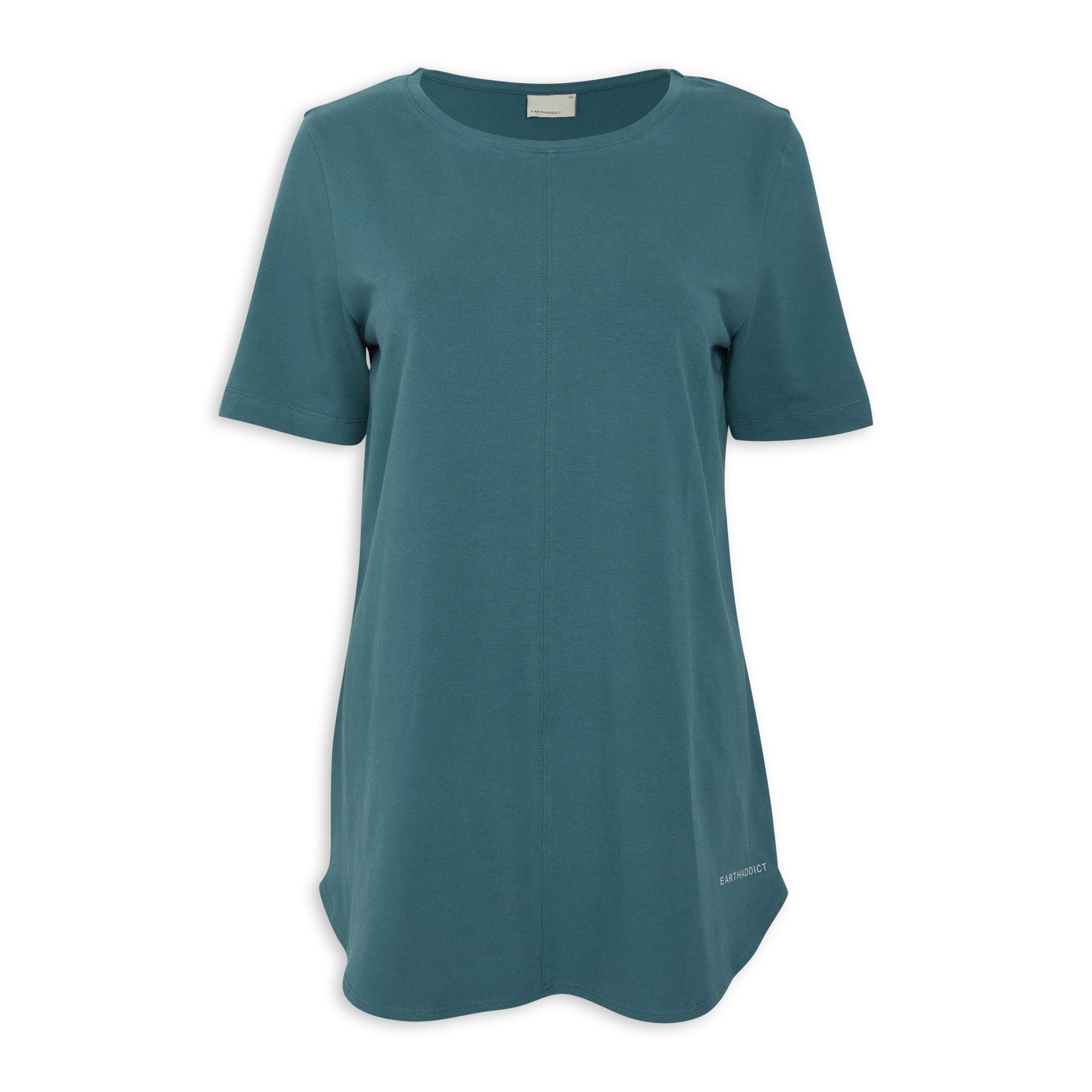 Teal Relaxed Fit T-shirt (3140534) | Earthaddict