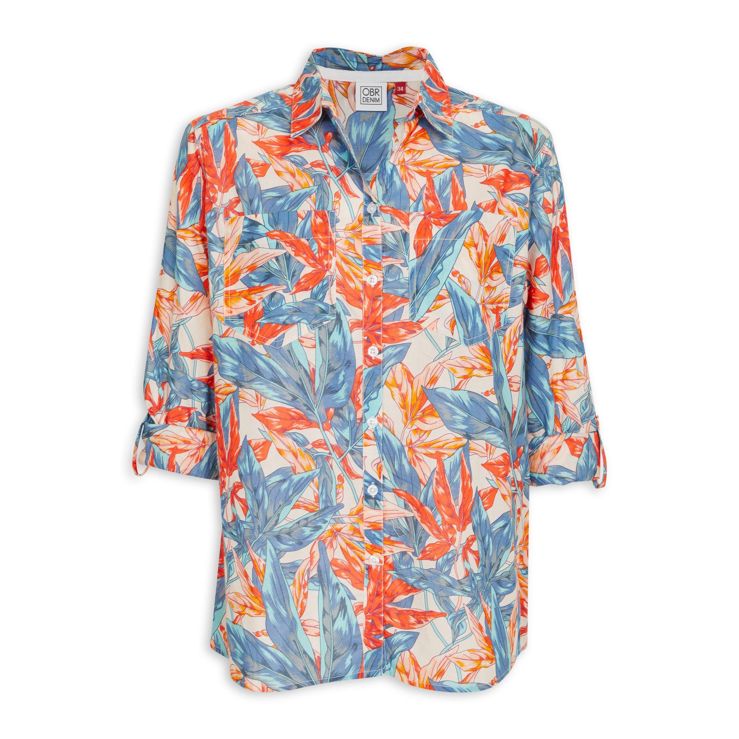 Tropical Print Shirt (3140587) | OUTBACK RED