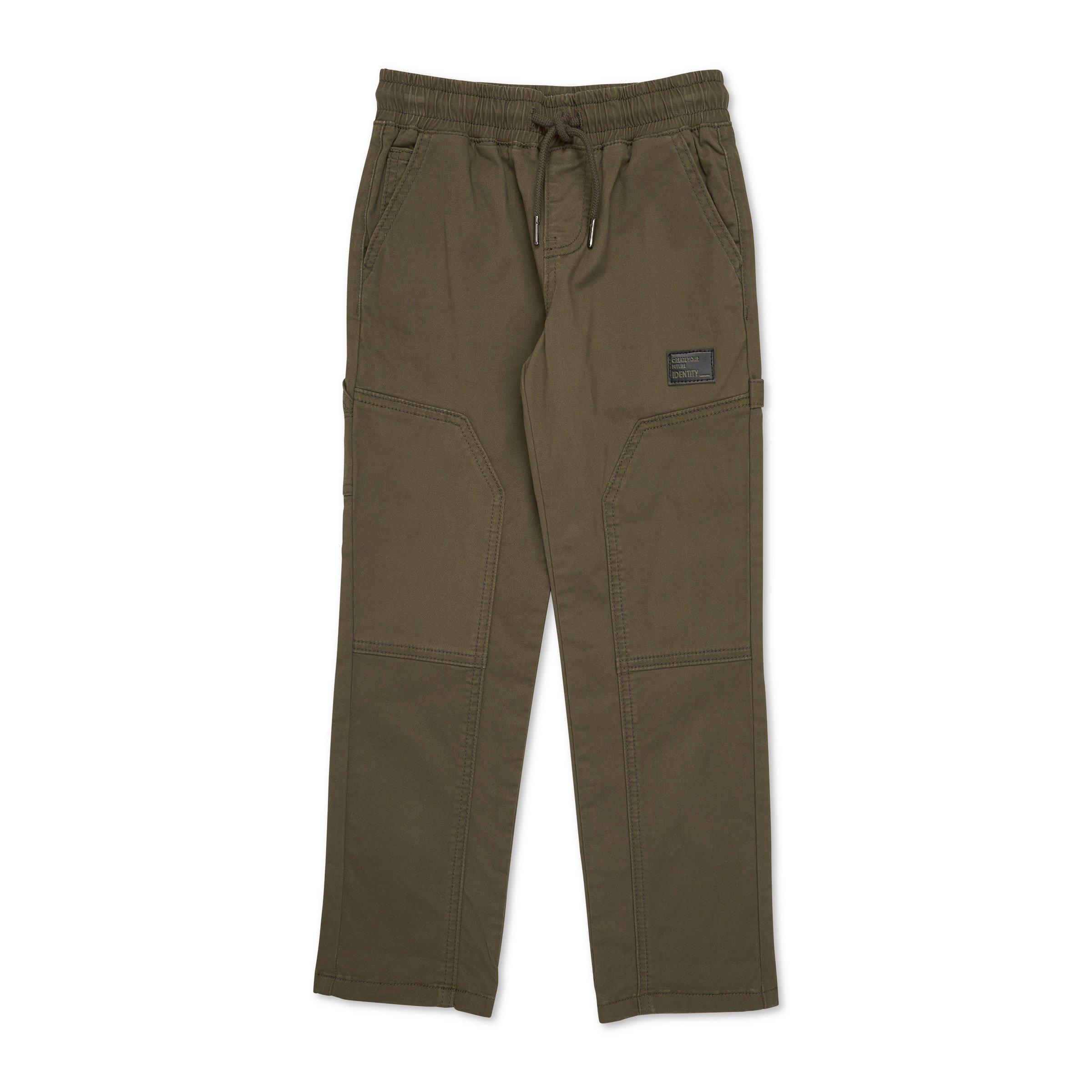 Boys Green Carpenter Pants (3140902) | Identity