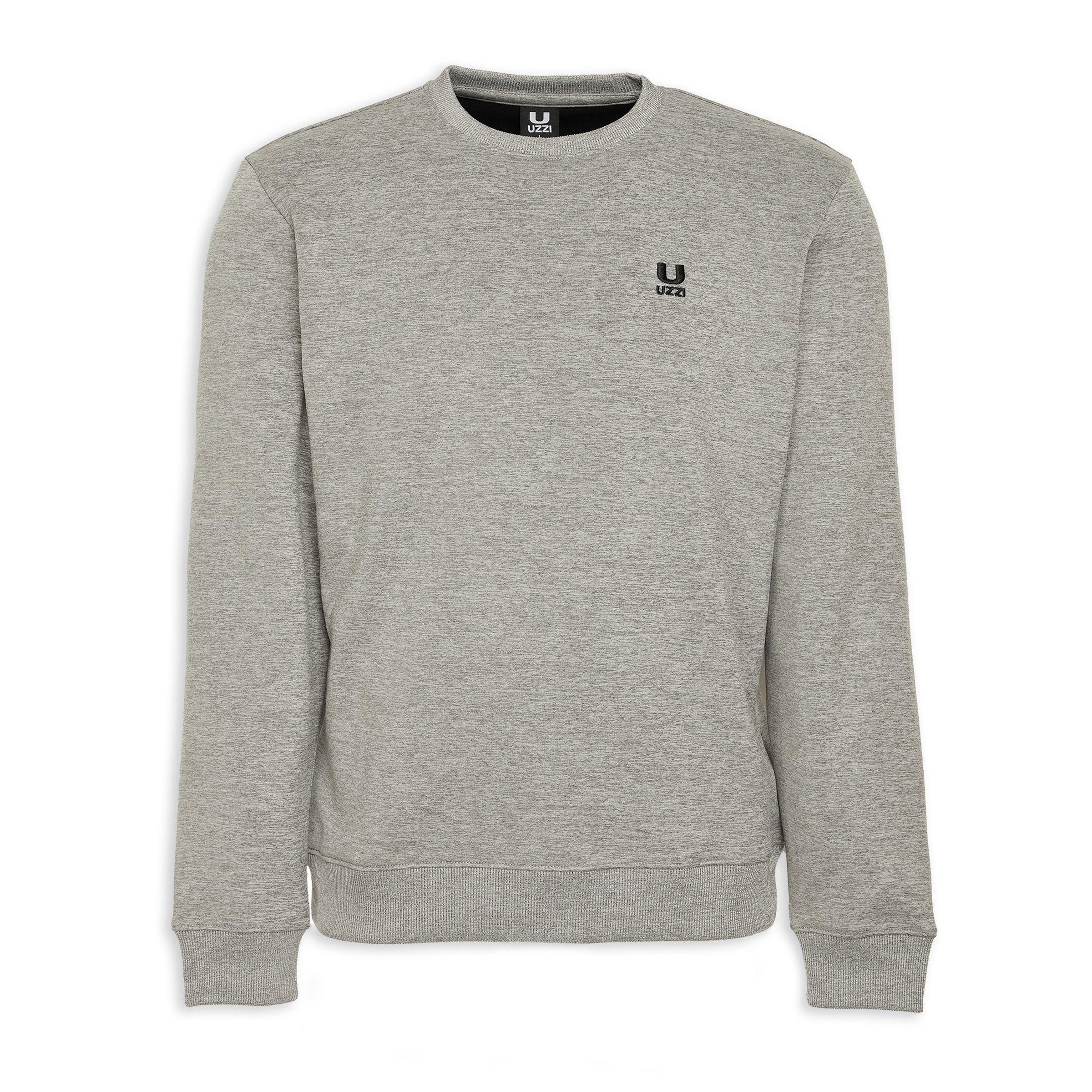 Grey Sweat Top (3141420) | UZZI