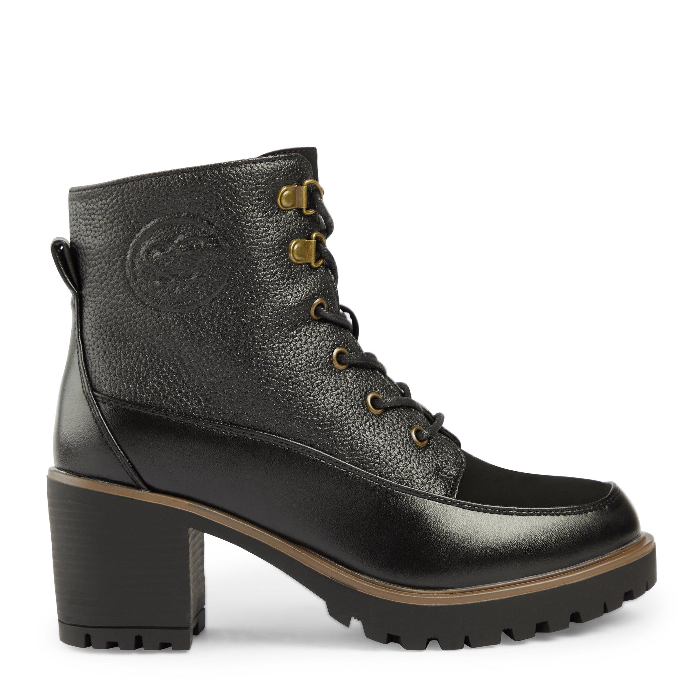 Black Heeled Hiker Boot (3141514) | Ginger Mary