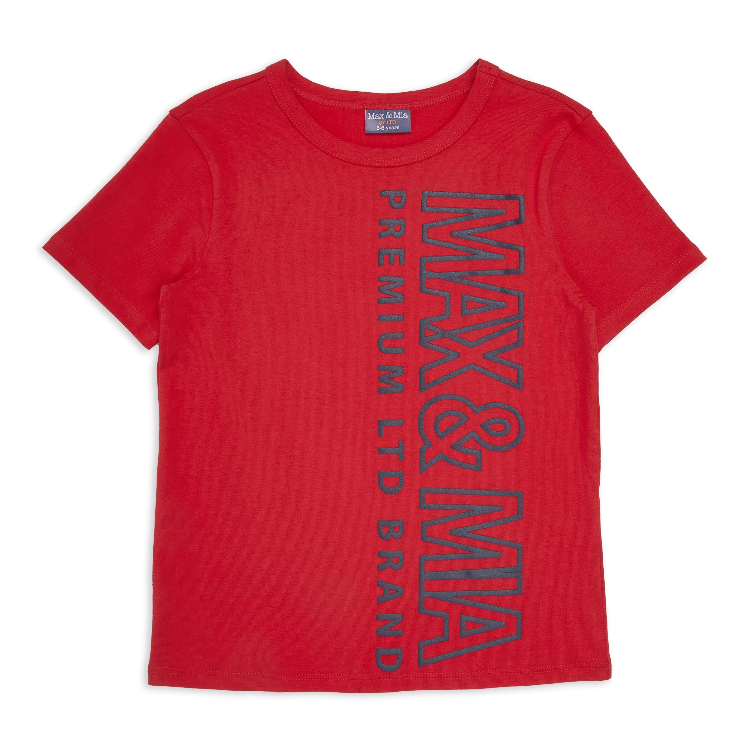 Kid Boy Red T-shirt (3141629) | Max & Mia