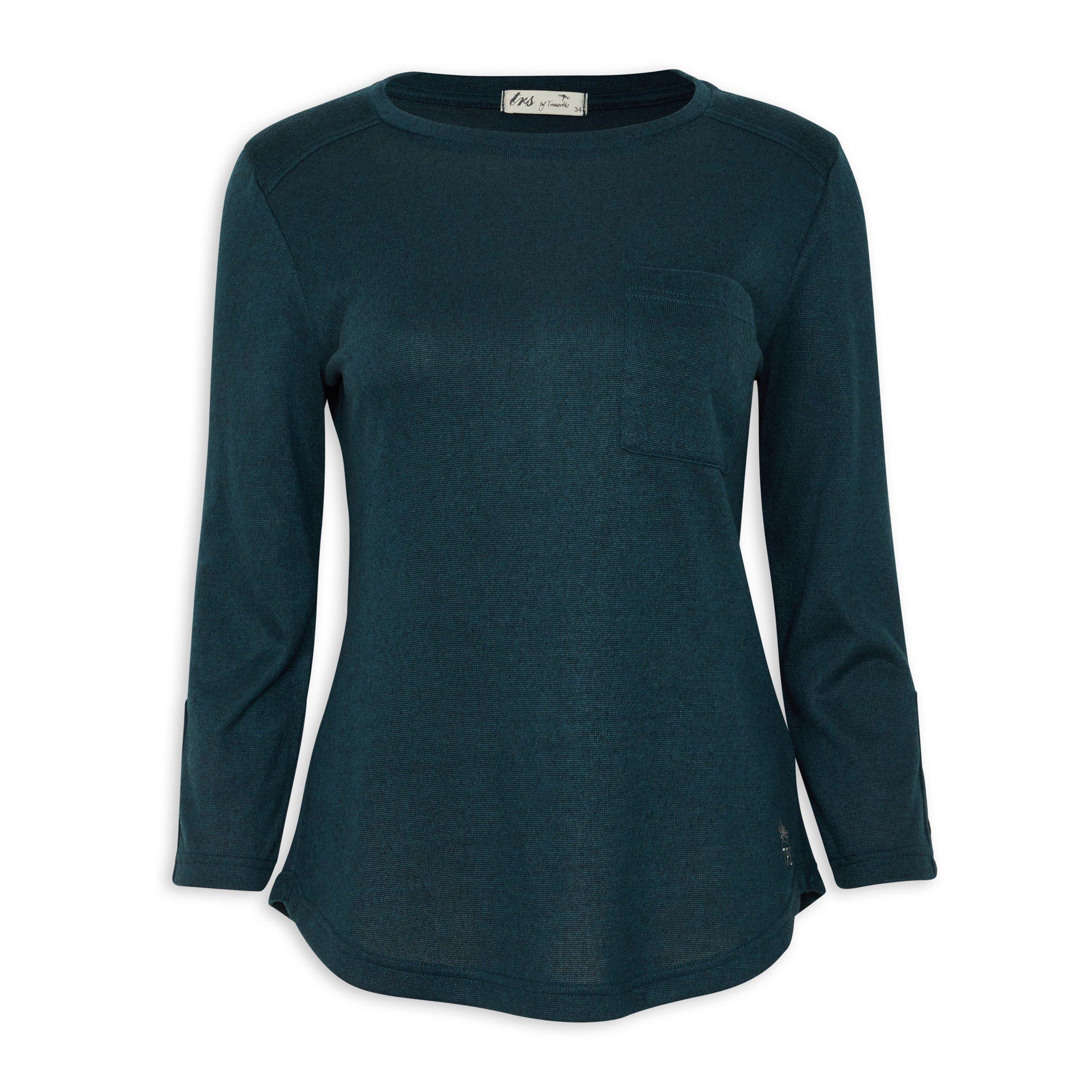 Teal Long Sleeve T-shirt (3141647) | TRS