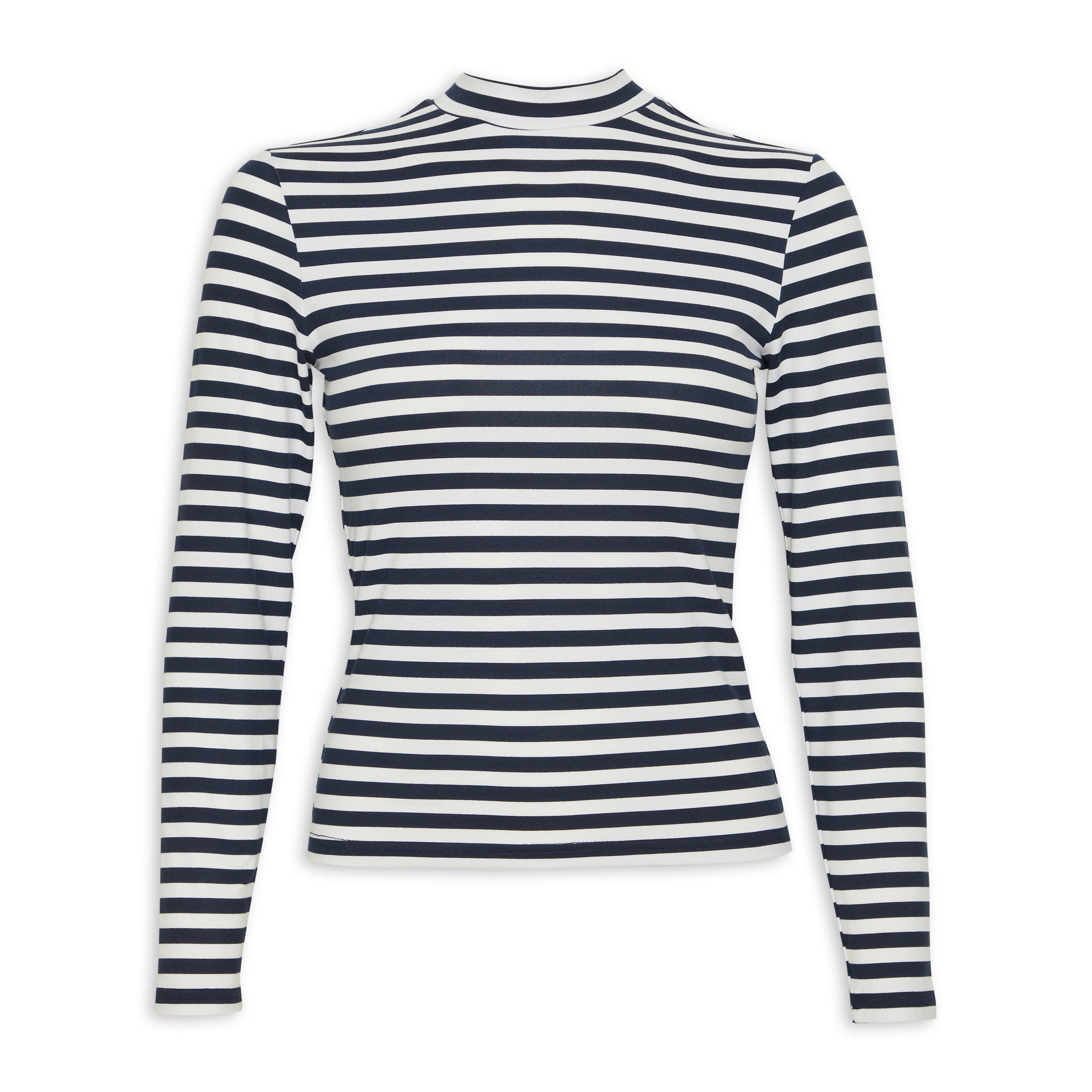 Stripe Turtle Neck Top (3141831) | Inwear