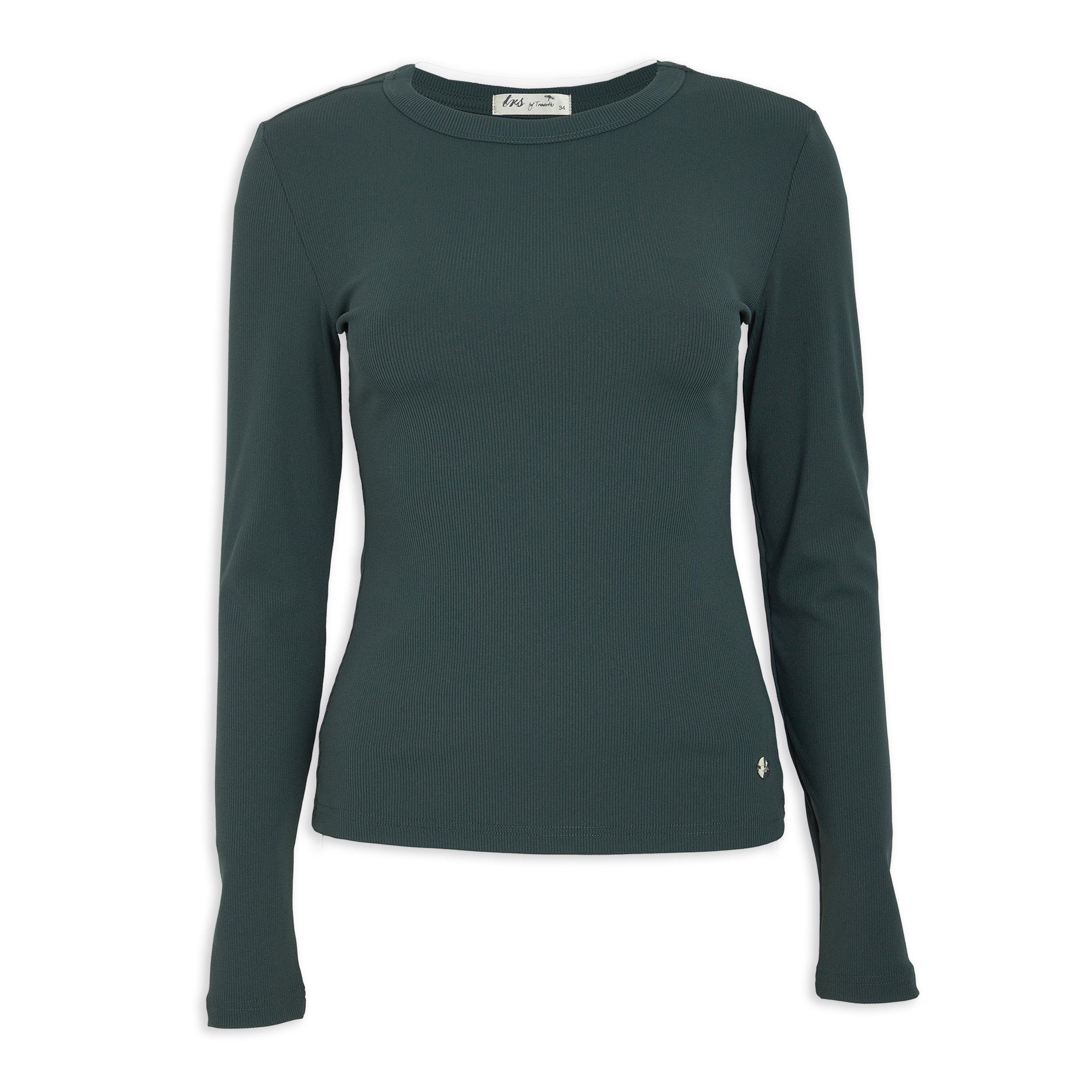 Green Long Sleeve T-shirt (3142173) | TRS