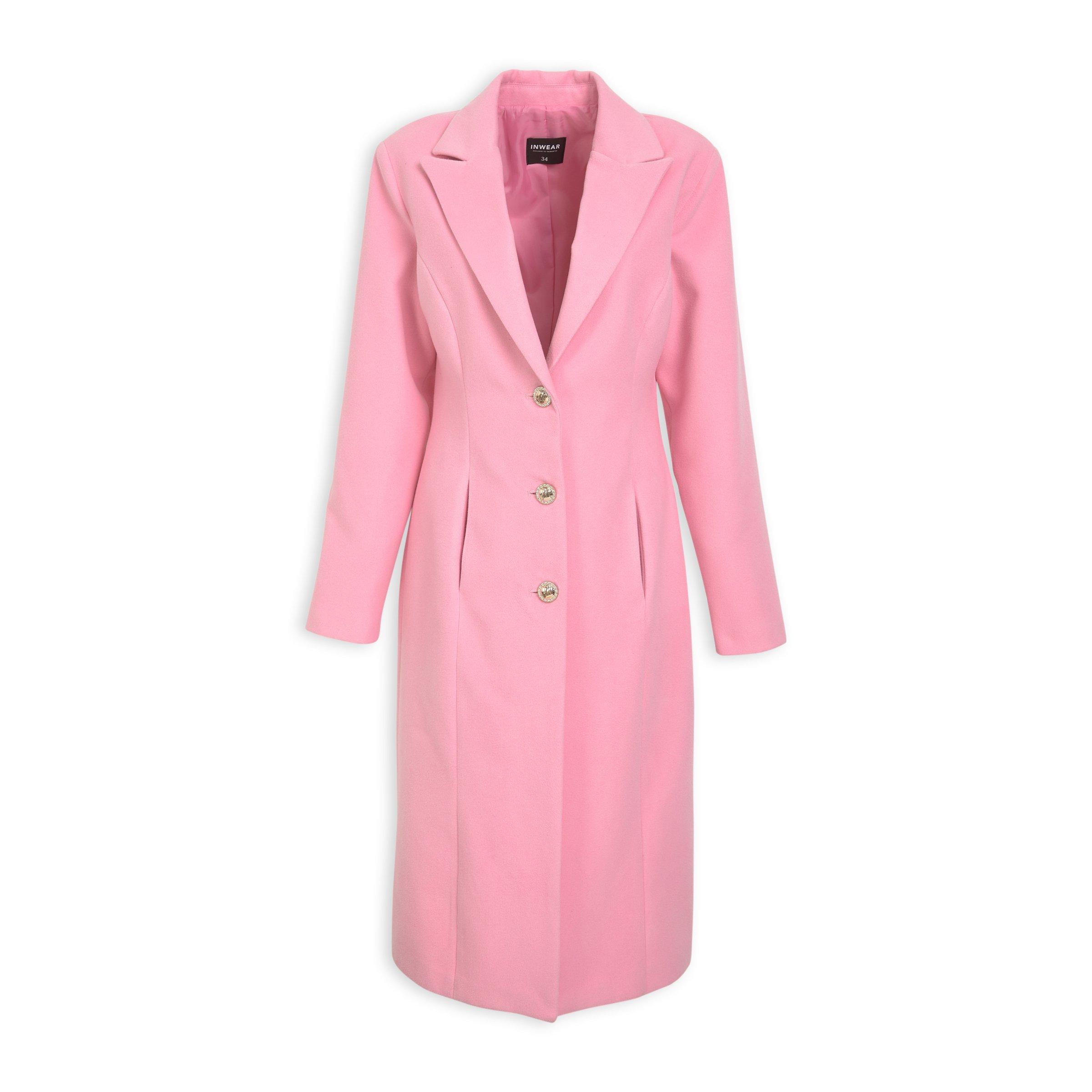 Pink Melton Coat (3142276) | Inwear