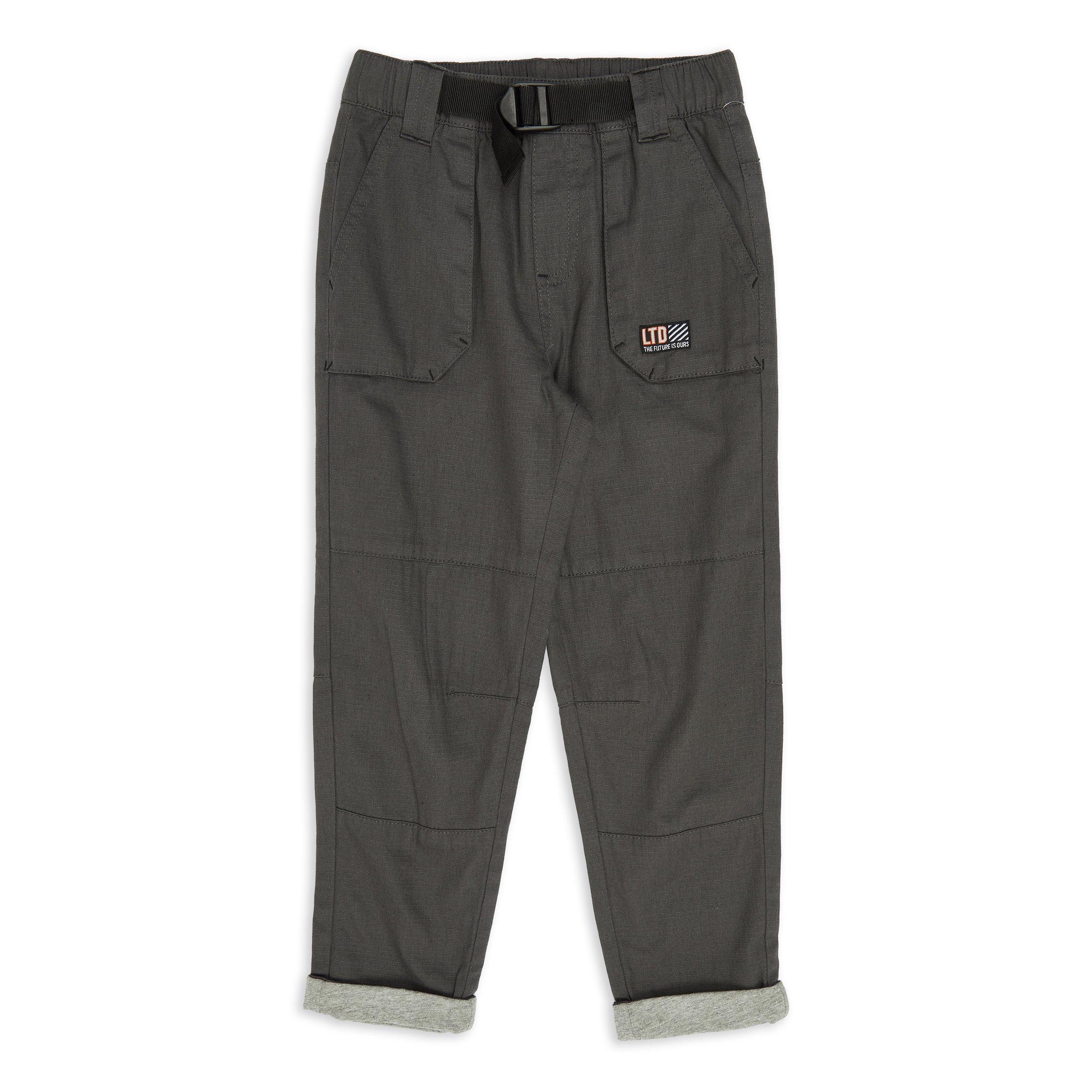 Kids Boys' Pants Black Gray Letter Basic / Streetwear / Cotton