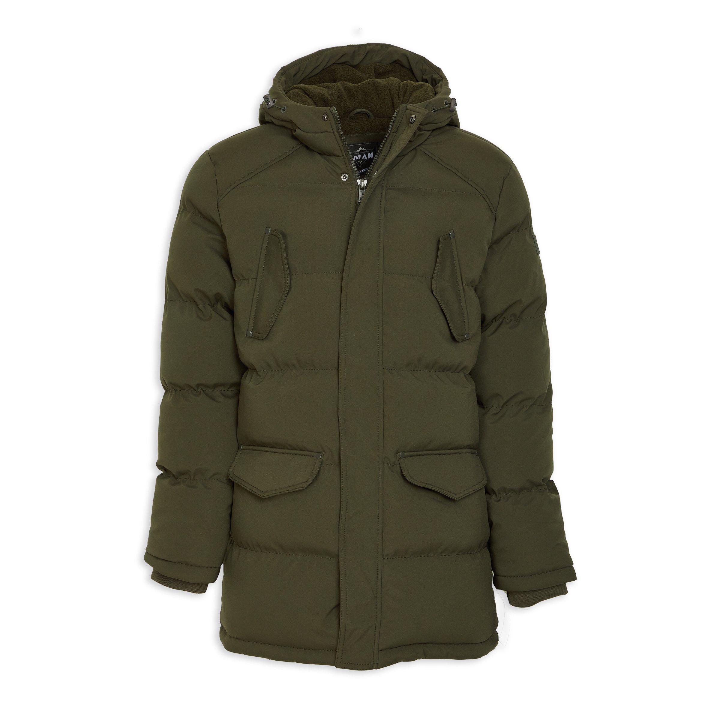 Green Puffer Jacket (3142588) | Truworths Man